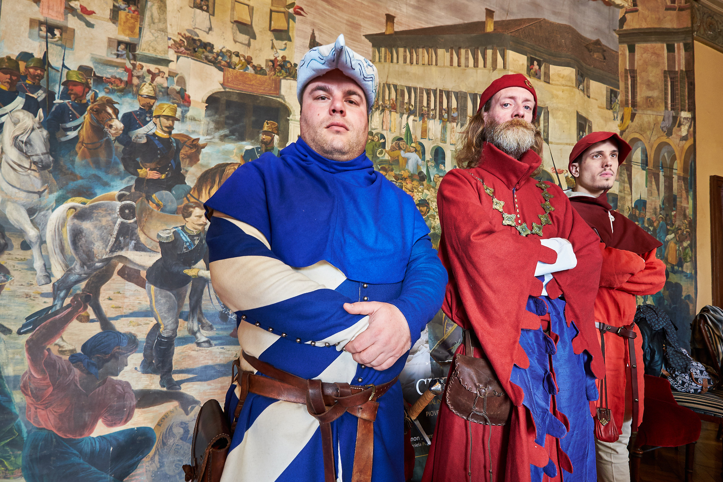 Three Padua at the court of Carrara