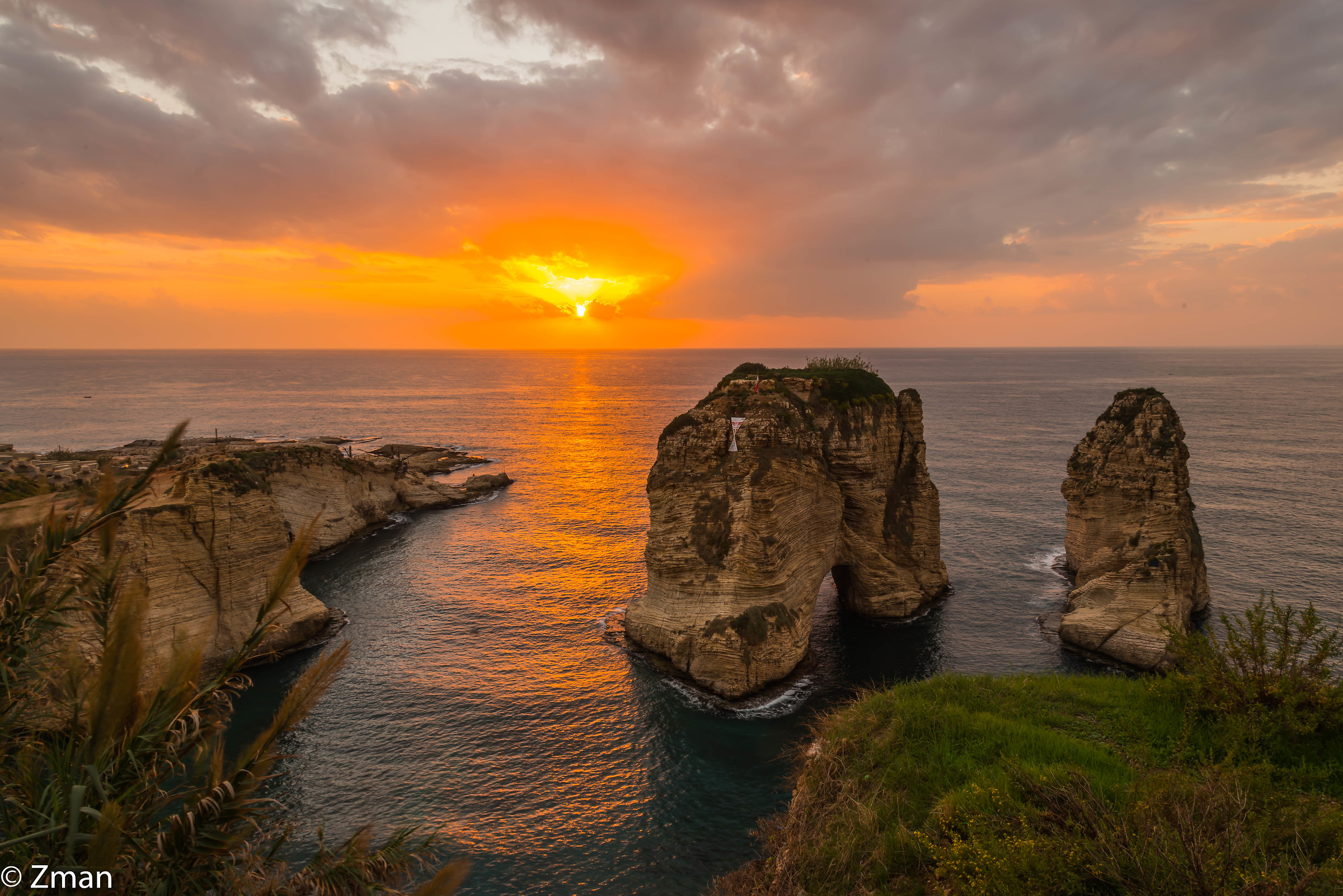 Tramonto a AlRaoushe