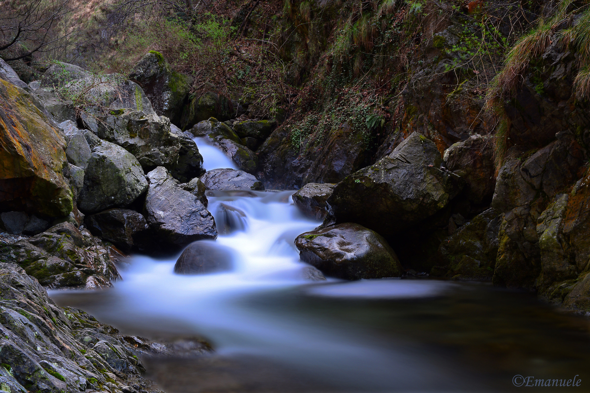 On the way to the waterfall