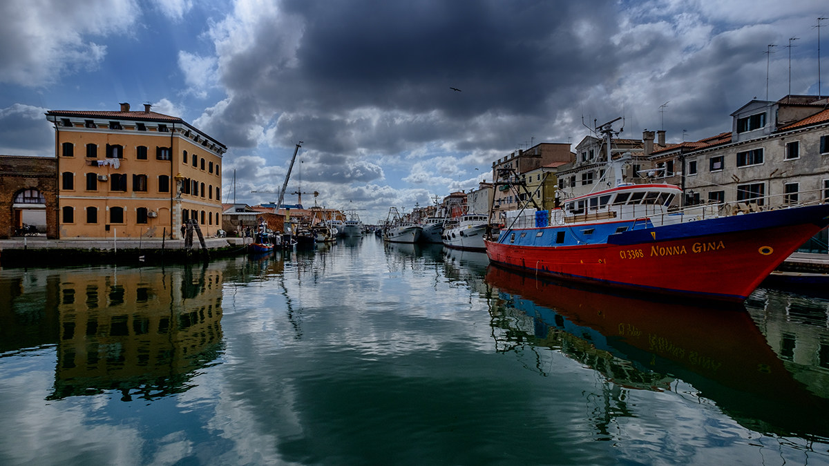 Chioggia( pescherecci a riposo)