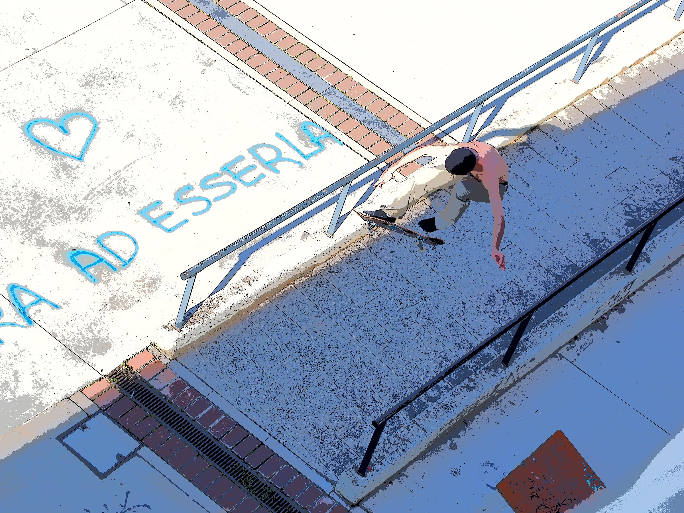 Skate | art filters | key line