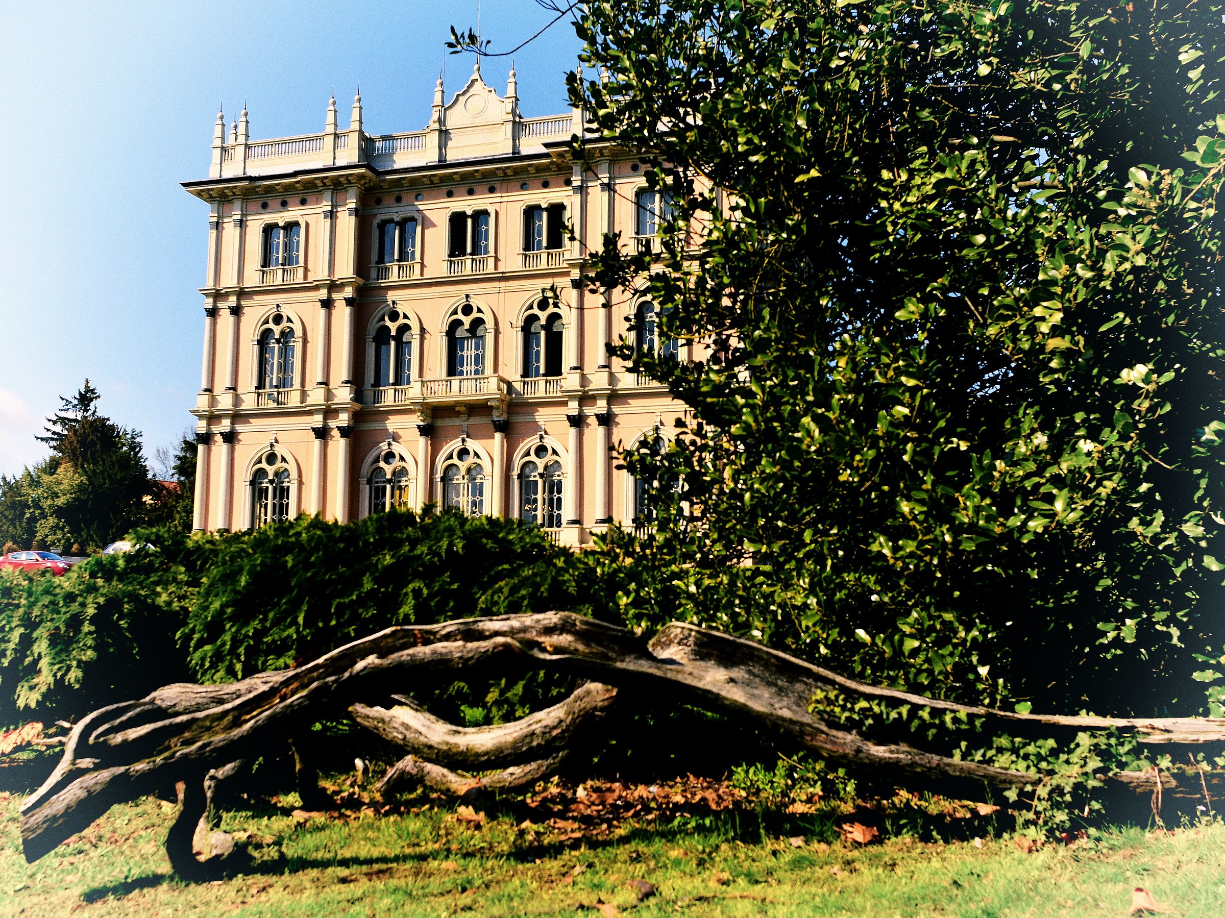 Villa Ponti view from the park