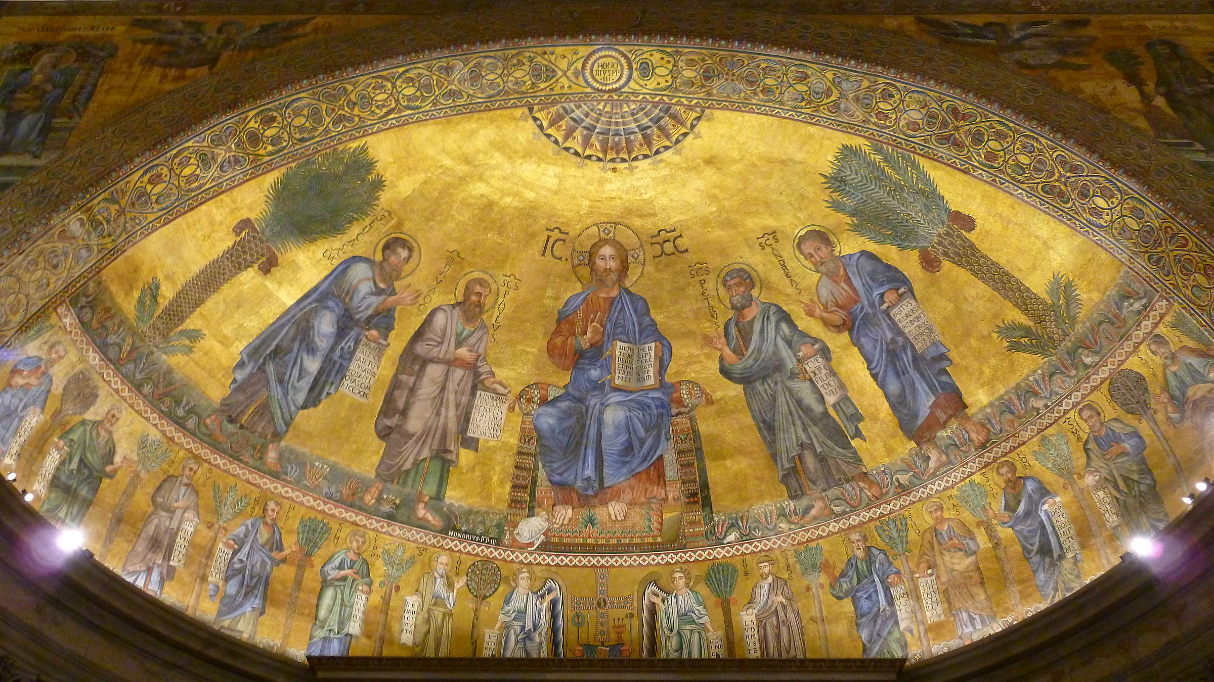 Splendore della Basilica papale di S. Paolo flm