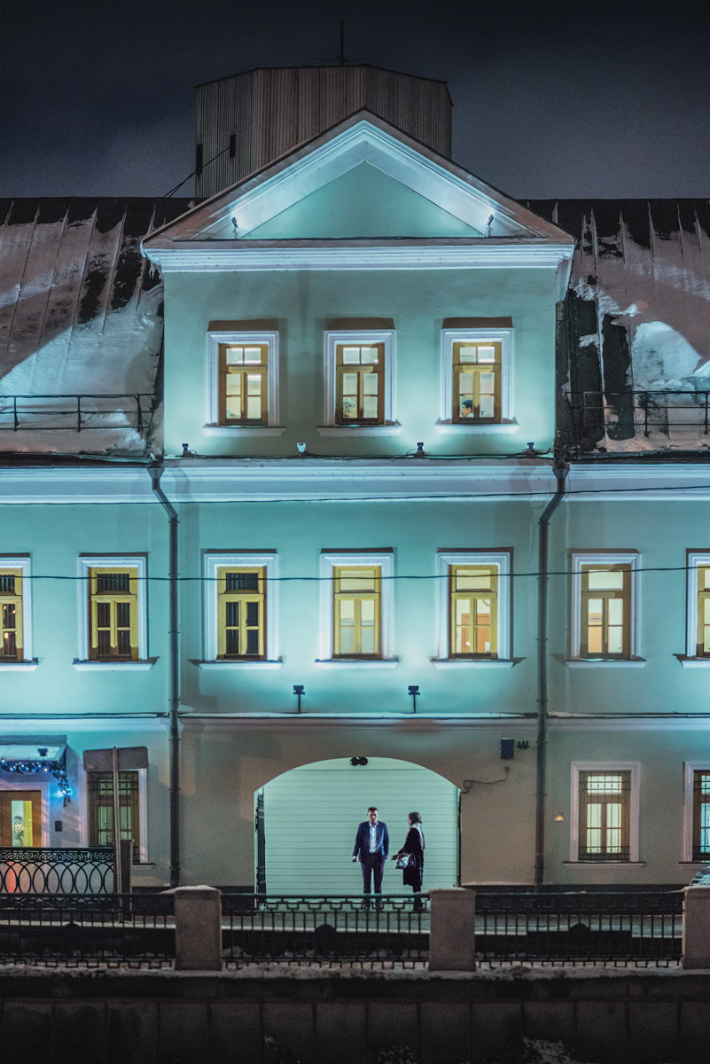 An evening in Moscow