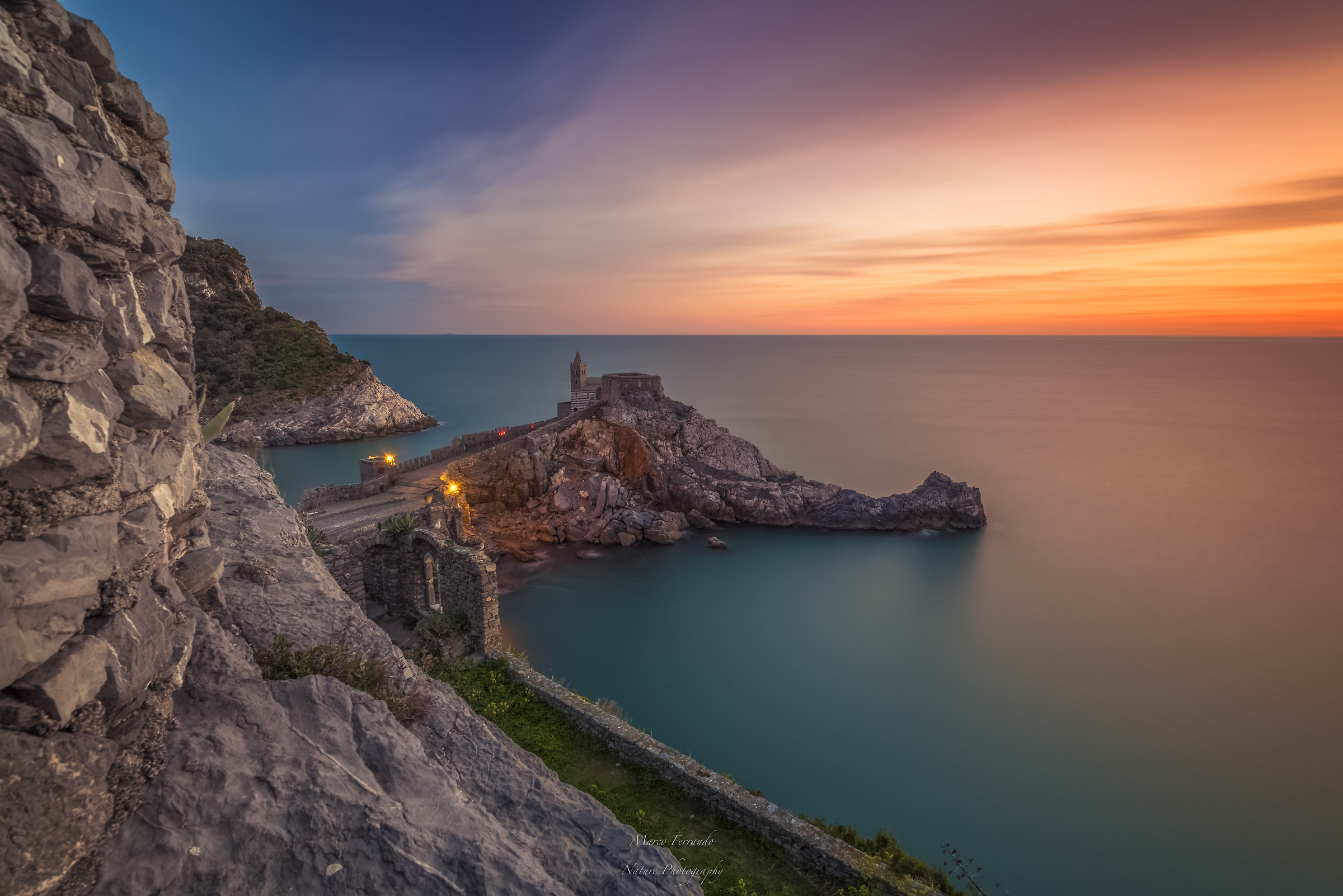 Sunset in Portovenere