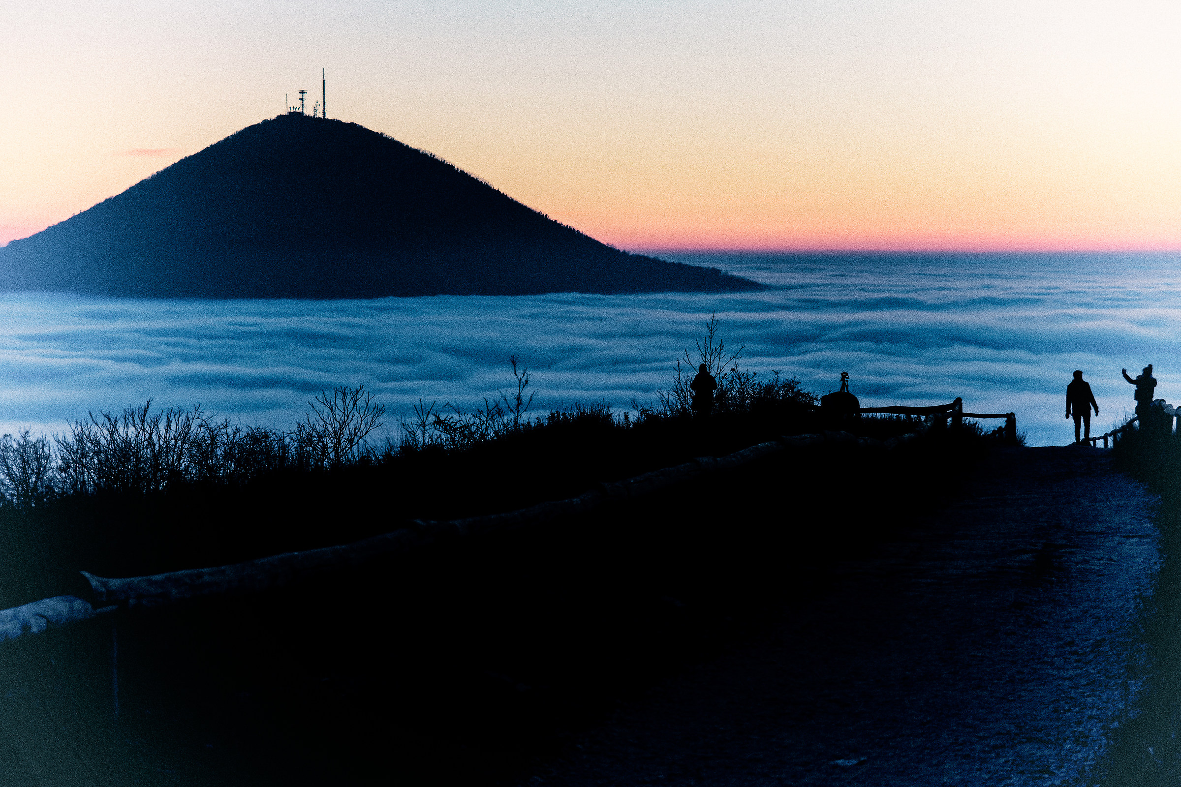 Sunset on the hills Hills