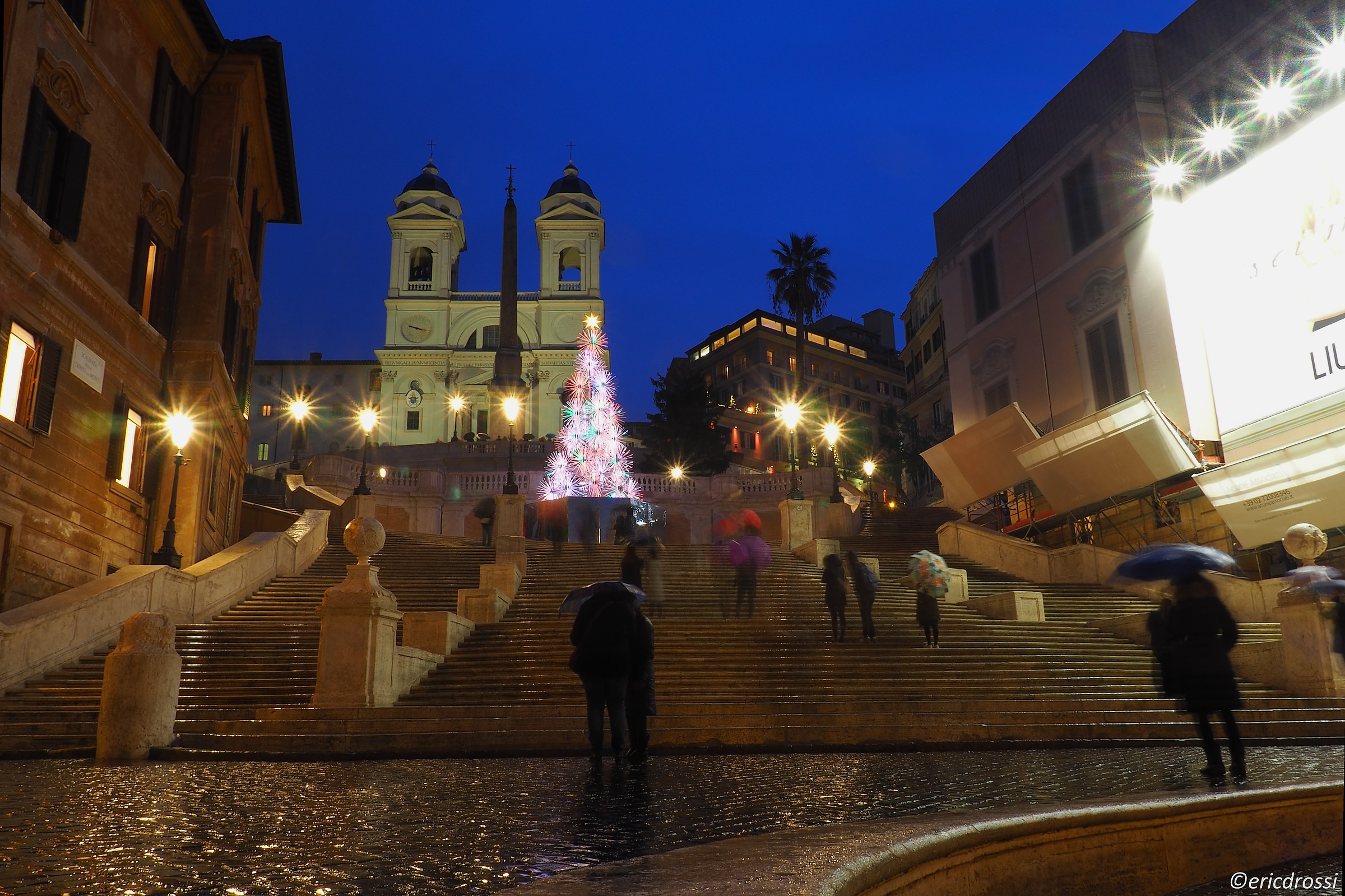 Roma, Trinità dei Monti - Dicembre 2016