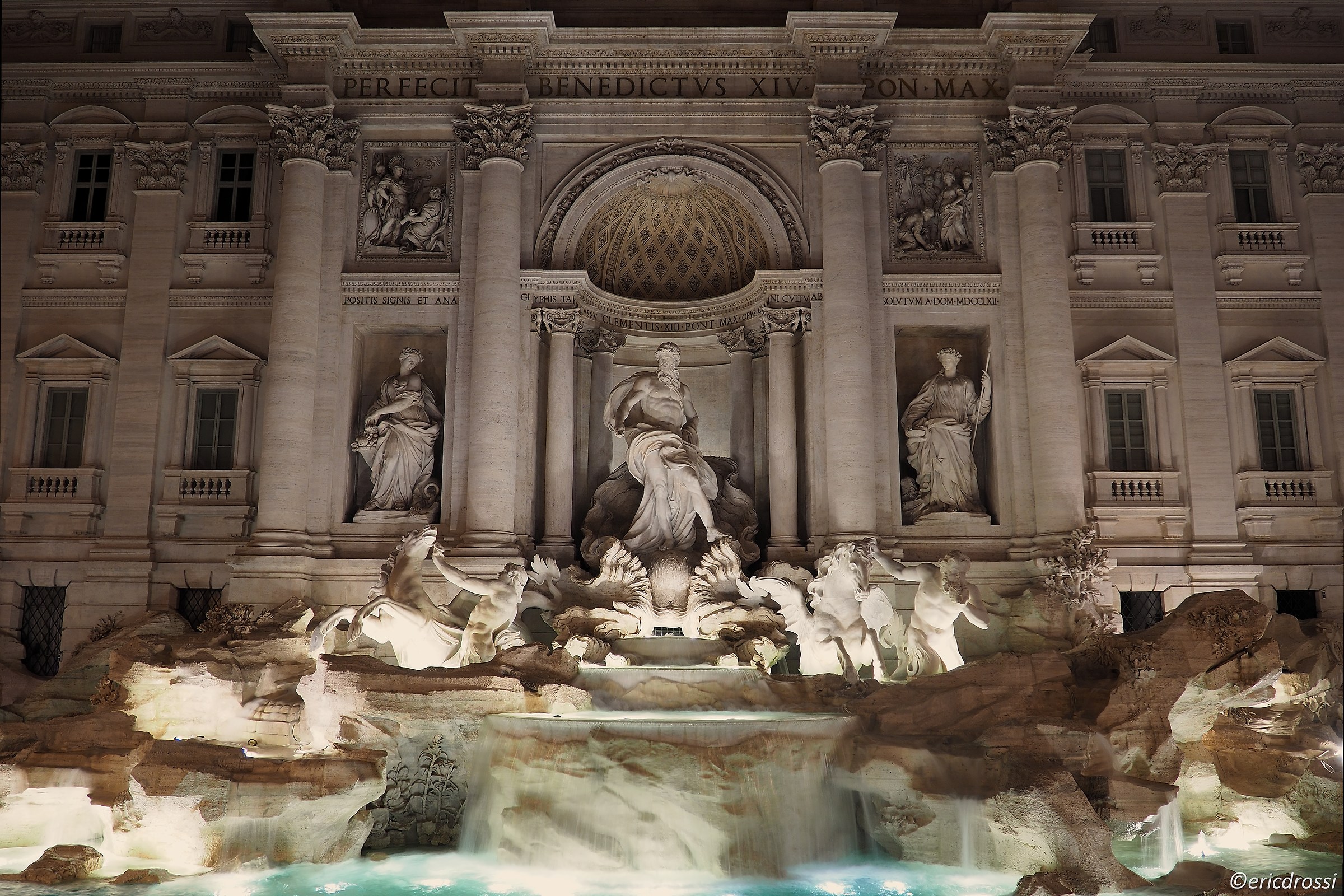 Rome, Fontana di Trevi - December 2016