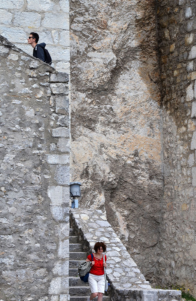 the world is made to stairs