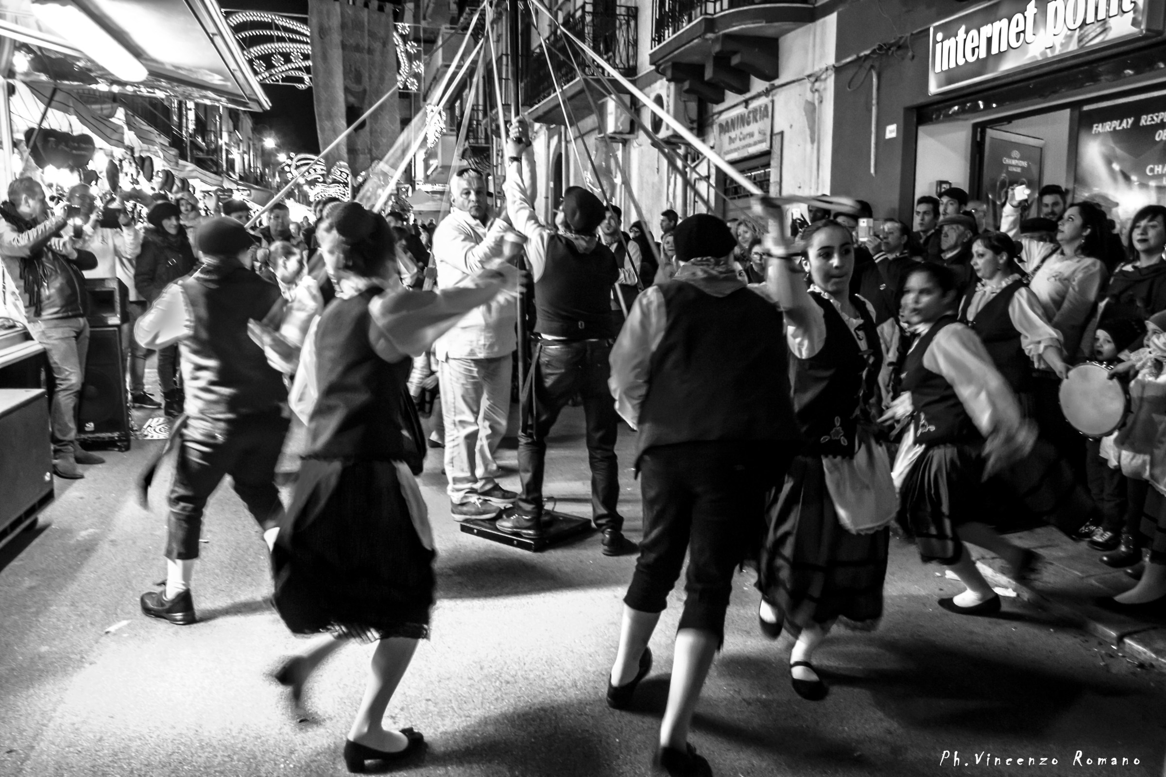 Folklore in Borgetto - Canteens of St. Joseph in 2017