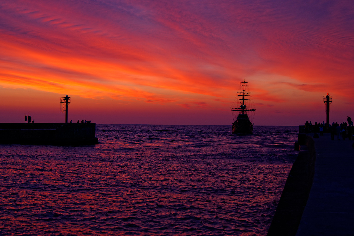 Zachód s&lstrok;onca nad Ba&lstrok;tykiem