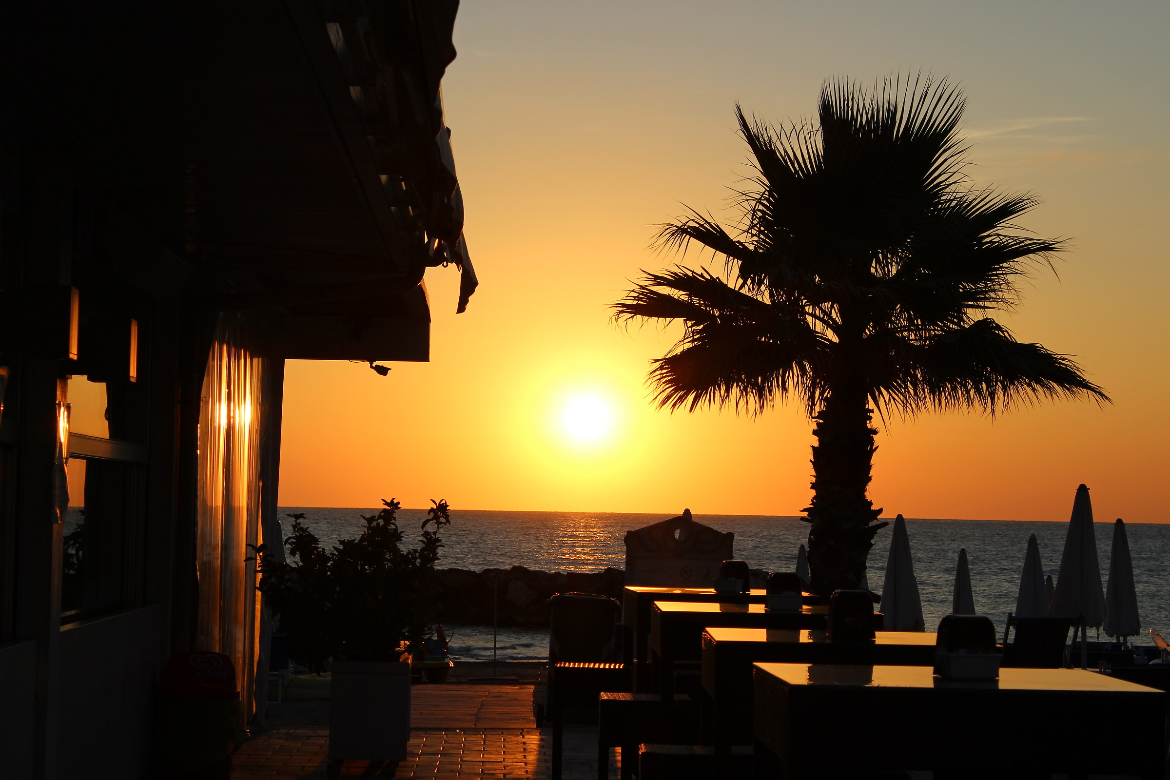 L'alba a Civitanova Marche
