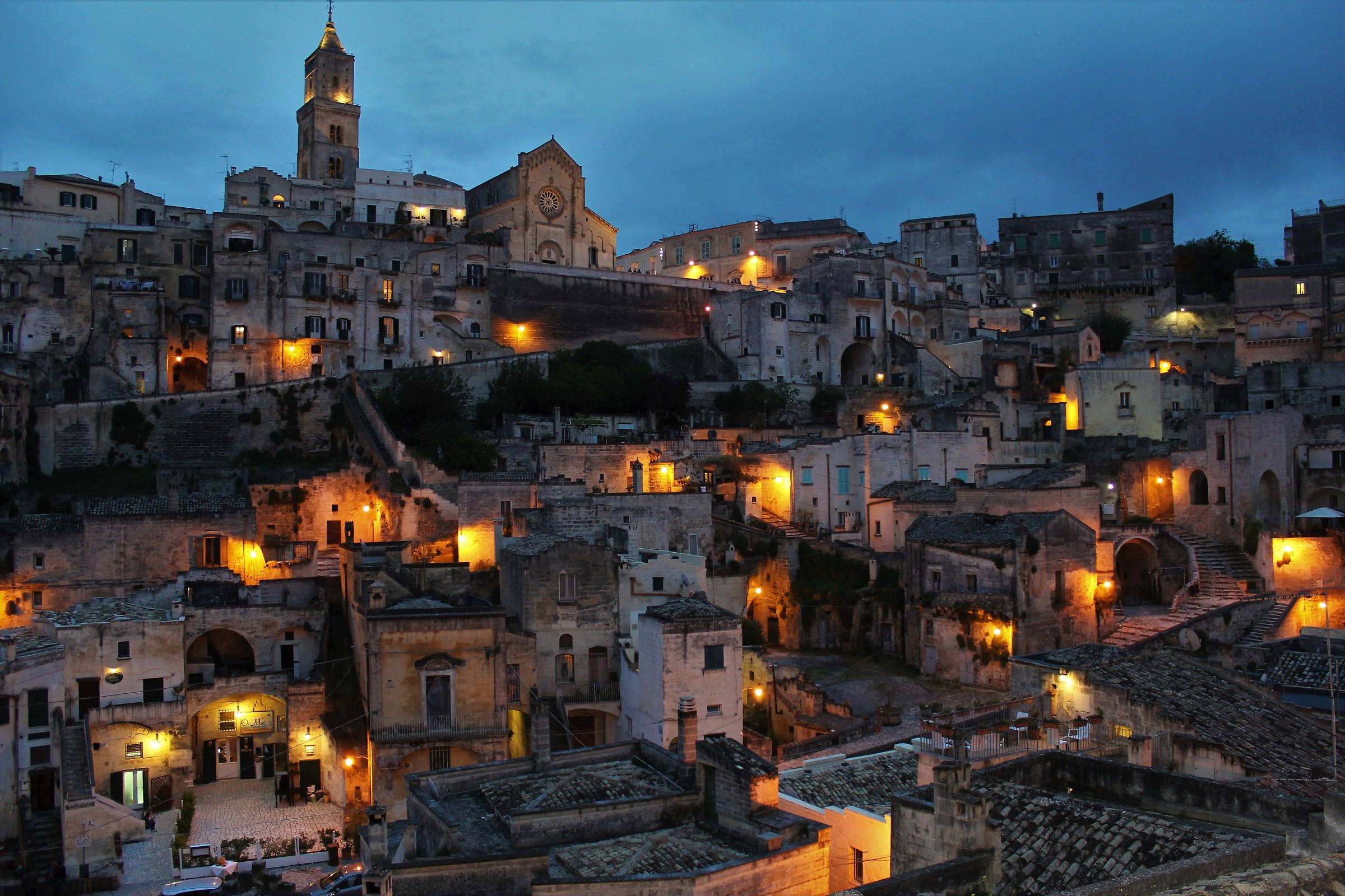Sunset on Matera 2