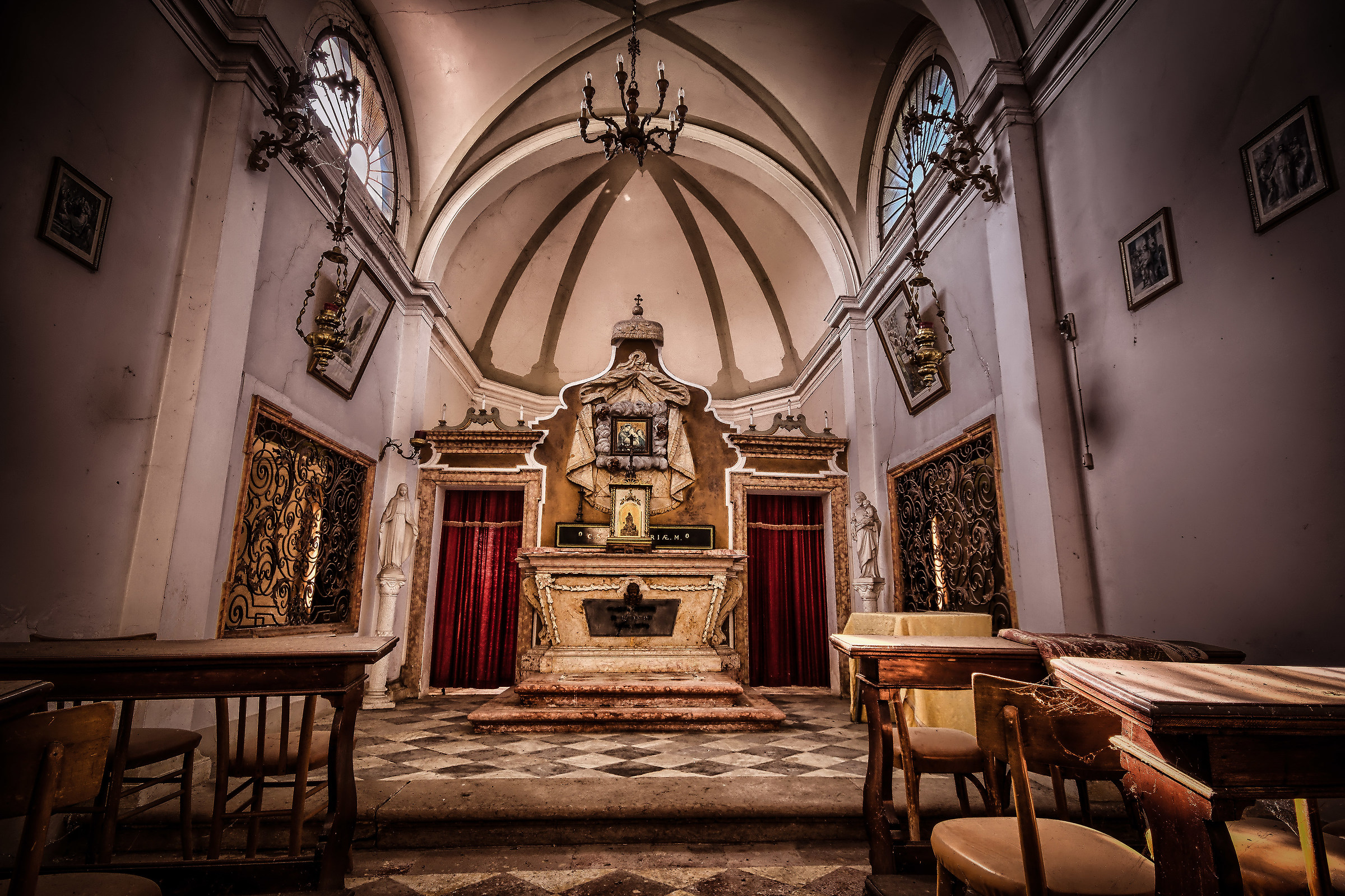 The holy rest P .... oratory abandoned