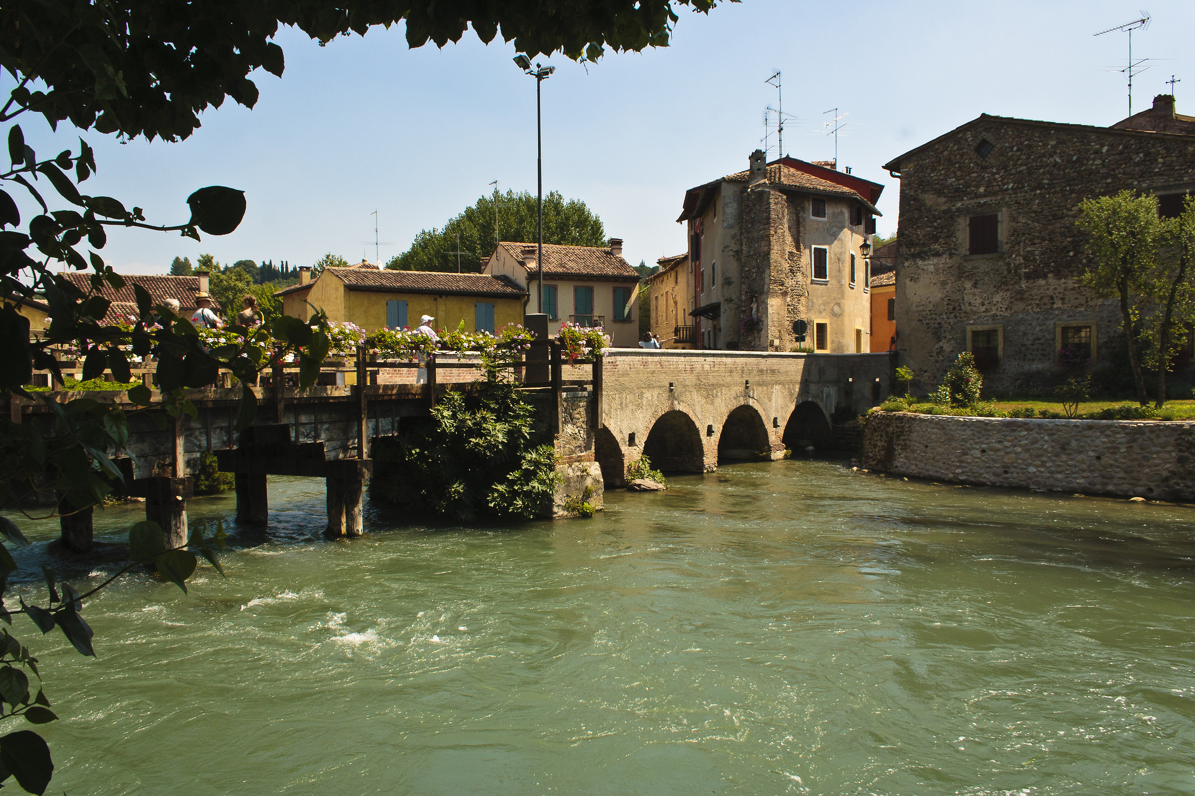 Borghetto - il fiume Mincio
