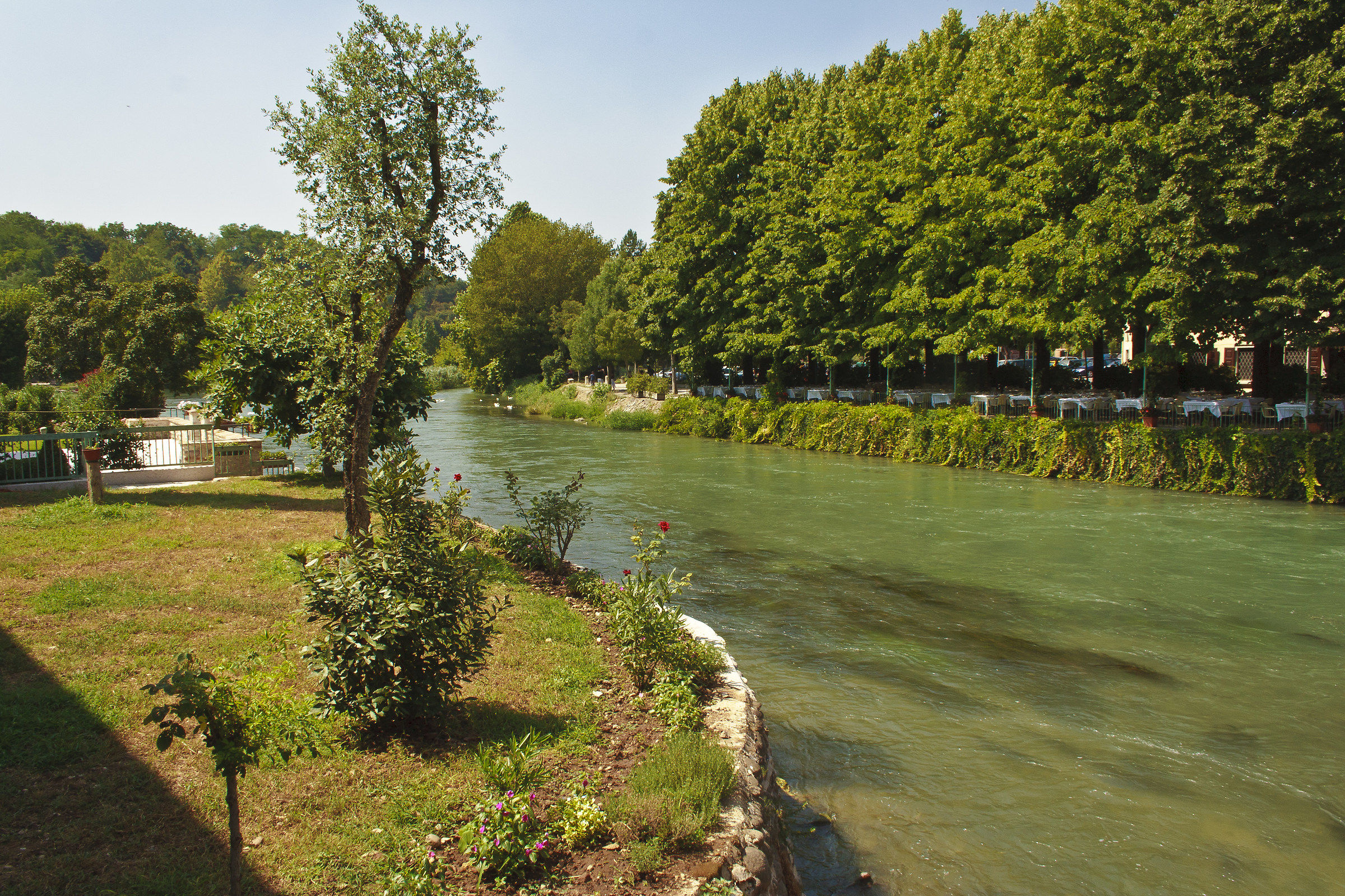 Borghetto - il fiume Mincio