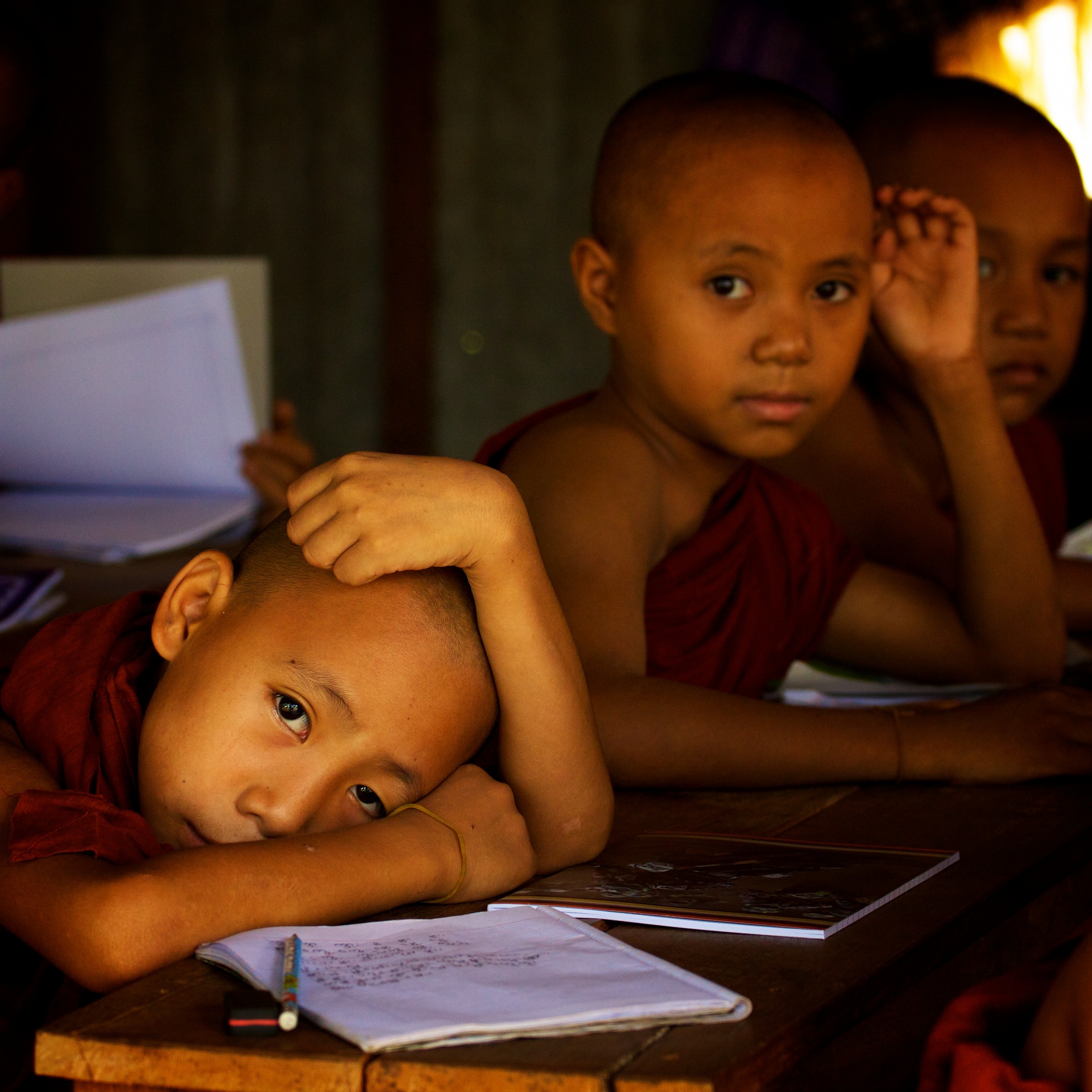 Burma - Orphanage of the monks