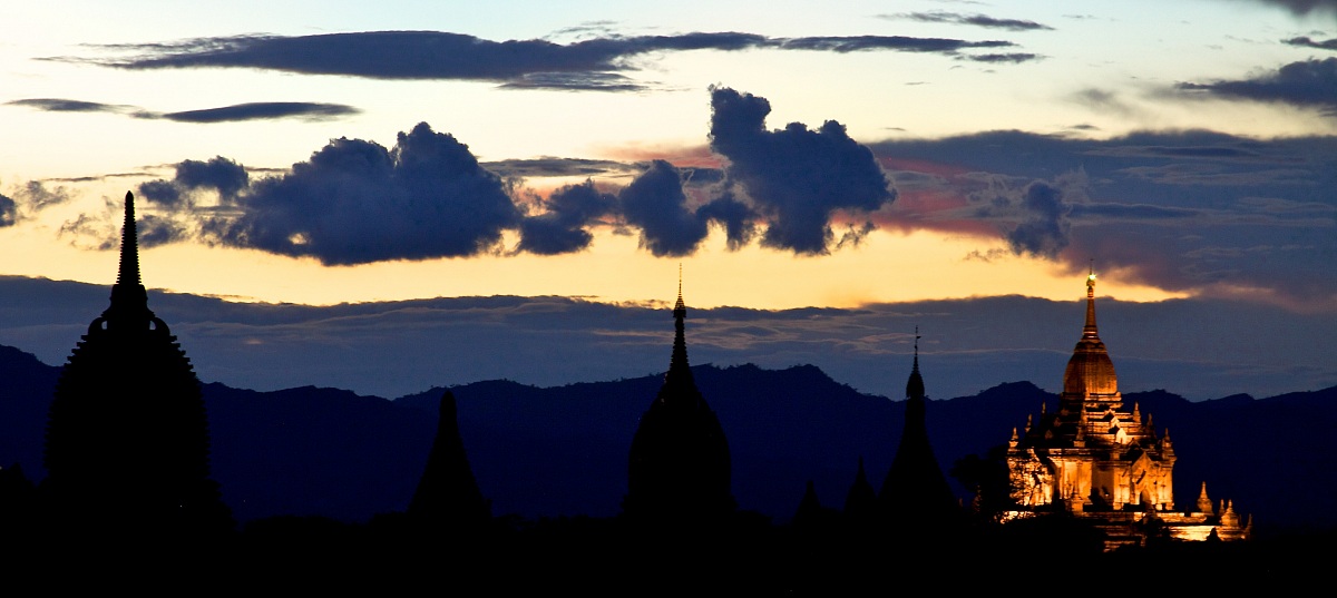 Birmania - Bagan al tramonto