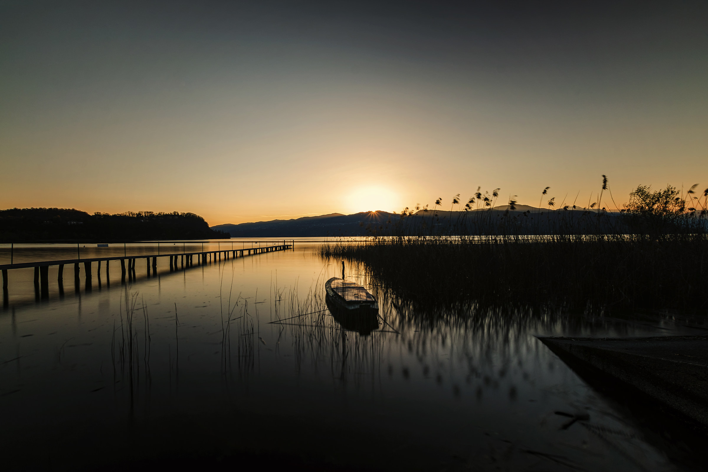 Sunset on Lake Maggiore