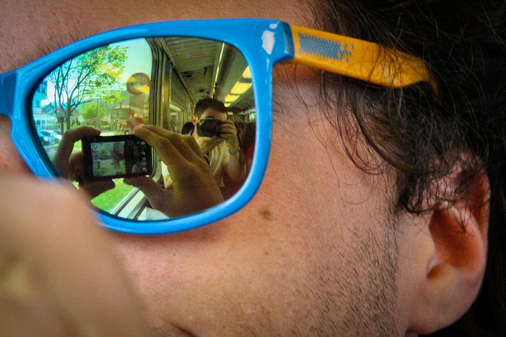 Fotoriflettendo the nature