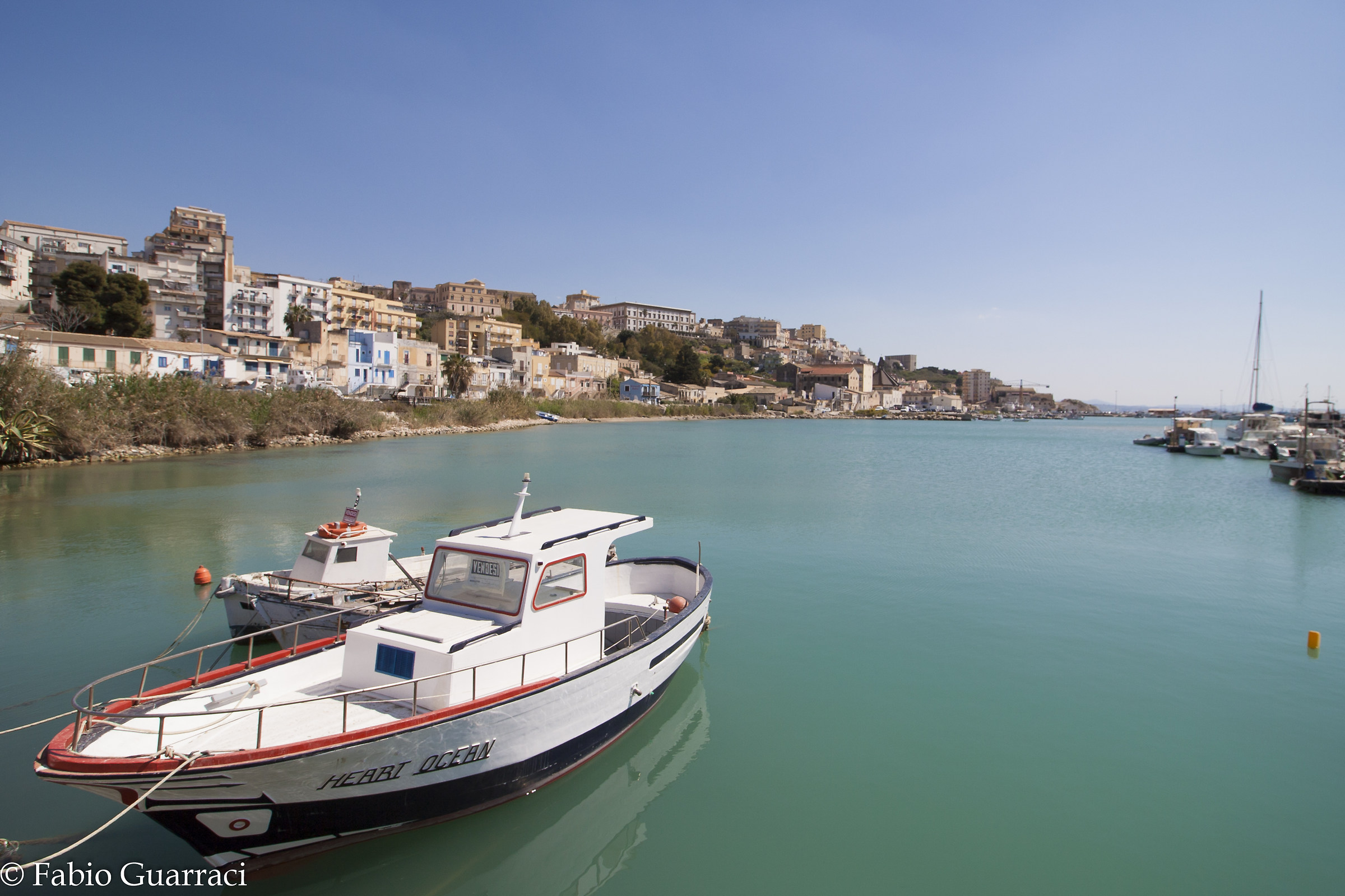 Sciacca, harbor view.