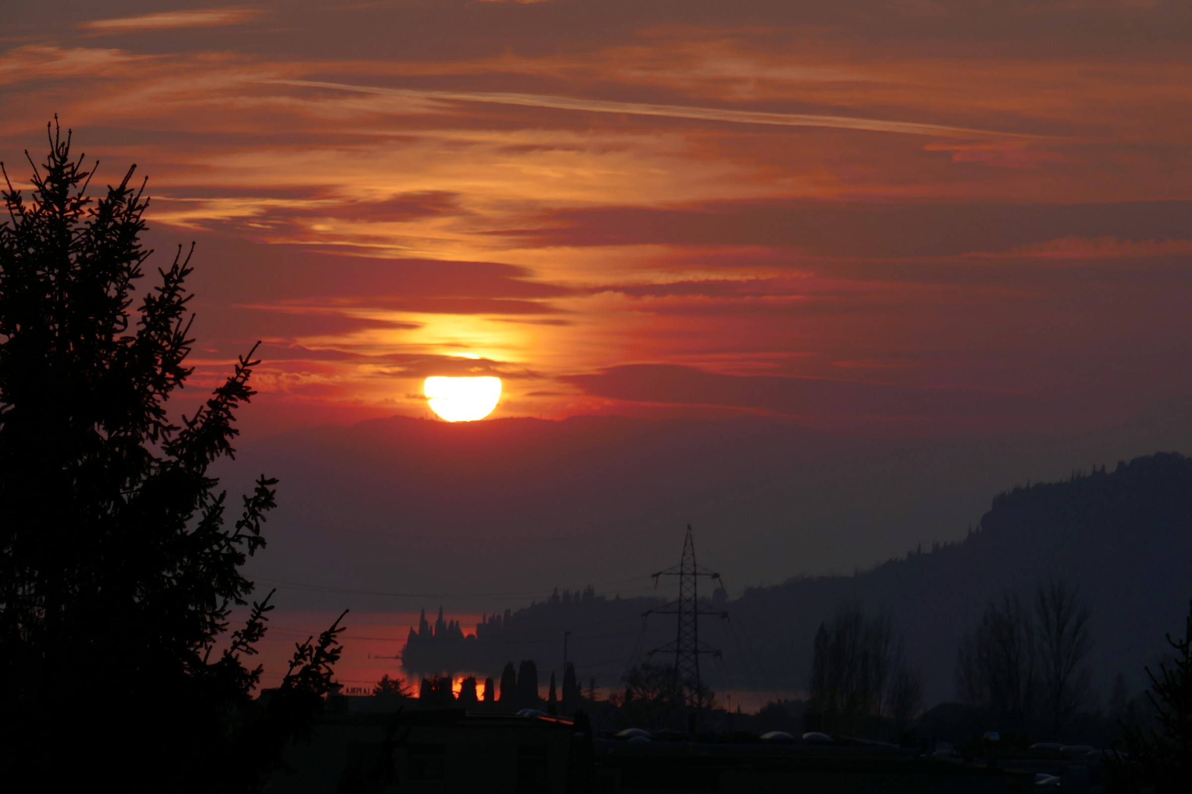 tramonto di primavera