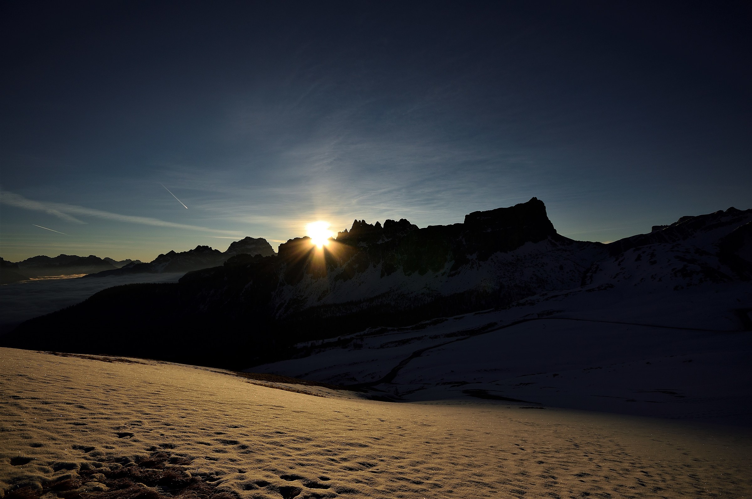 Giau dawn 27.03.2017 temperature -8C °