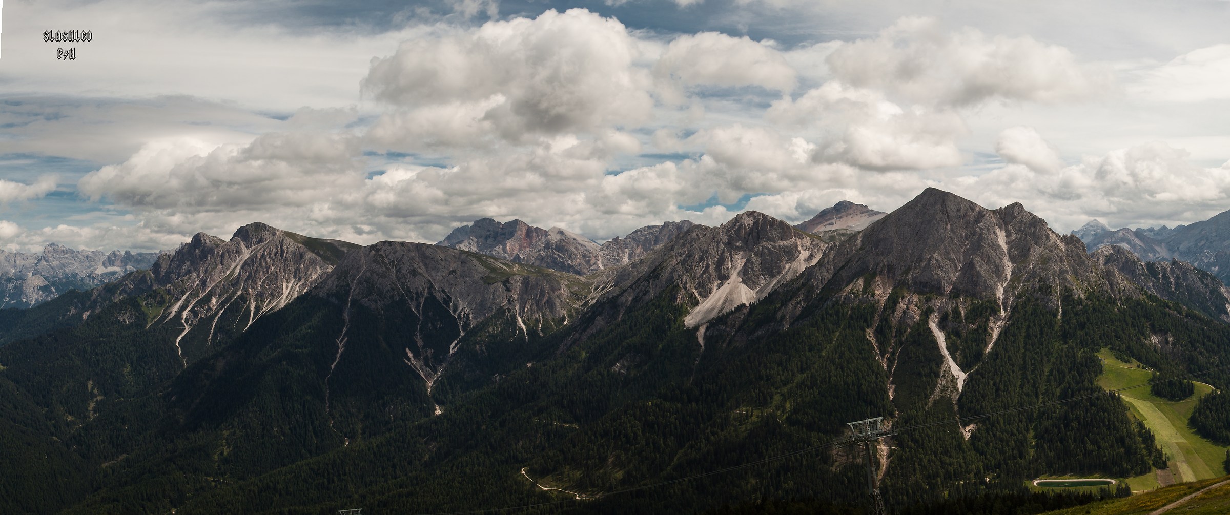 Magnifica vista da Plan de Corones