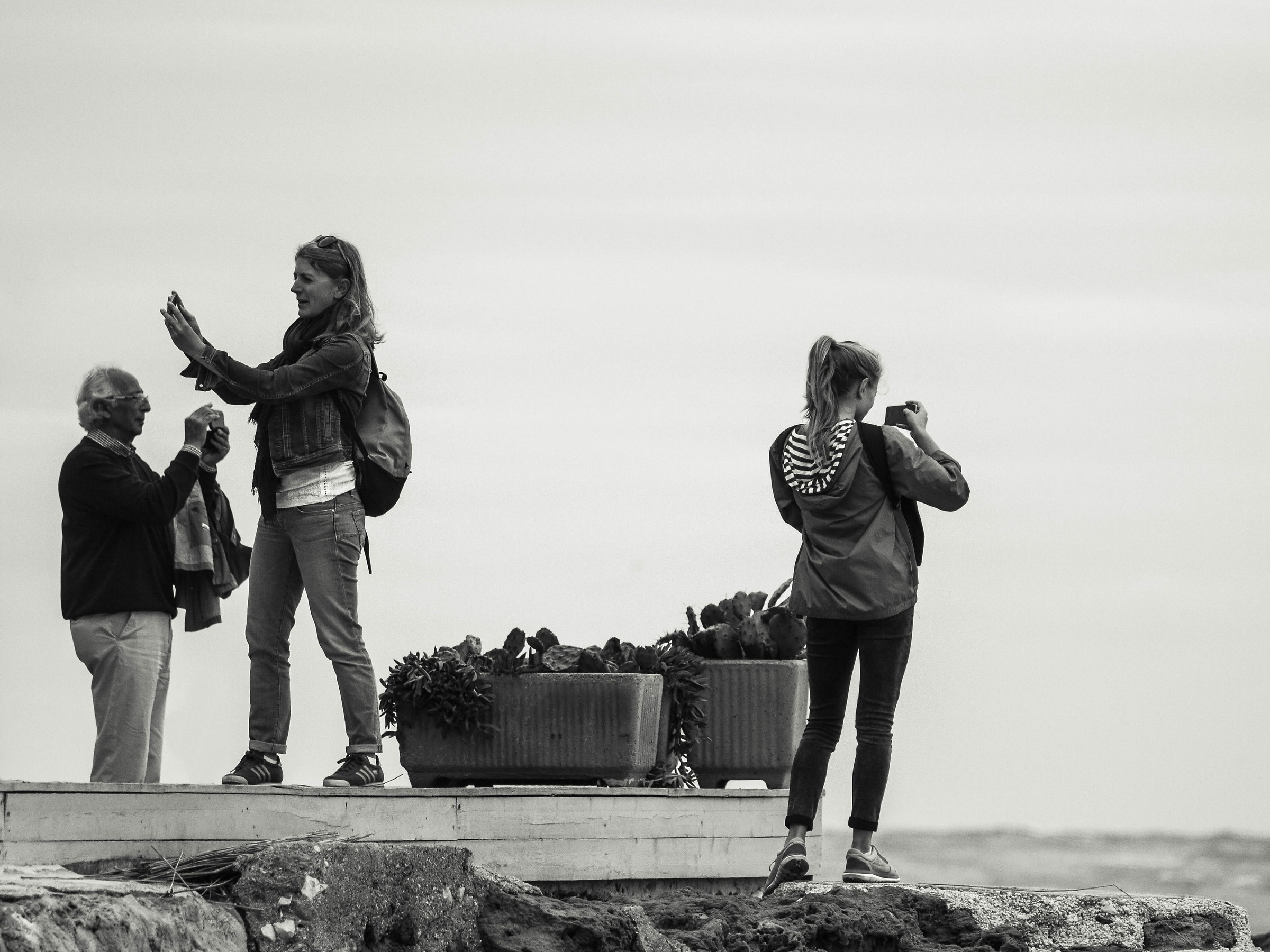 Three generations of photographers .....