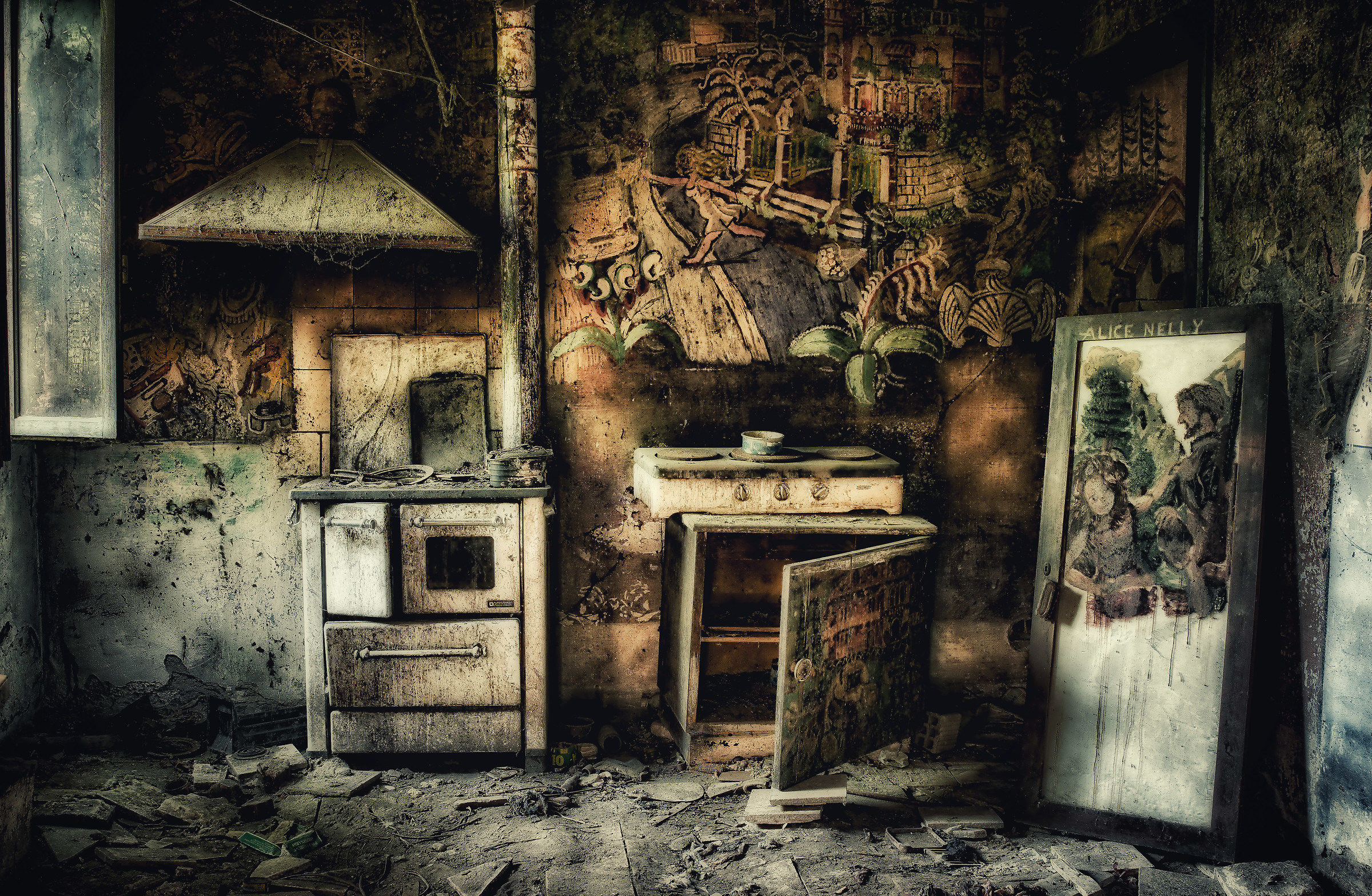 Hell's kitchen ... the villa of fairy tales