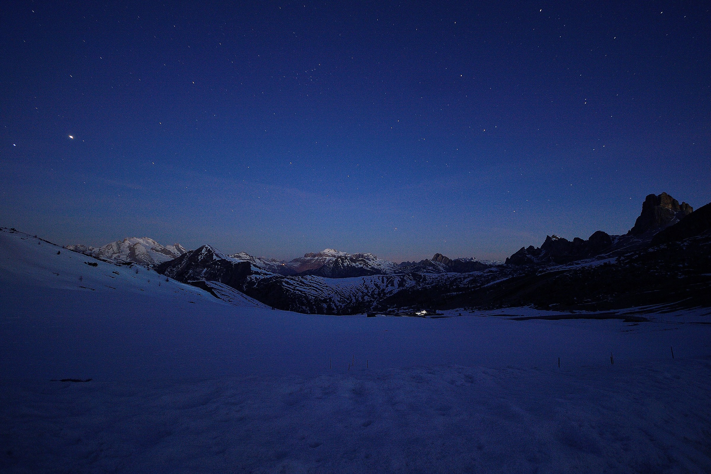 Giau dawn 27.03.2017 temperature -8C °