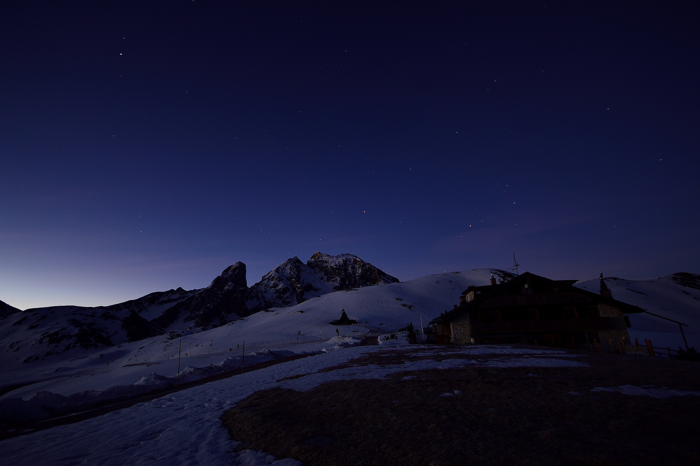 Giau dawn 27.03.2017 temperature -8C °