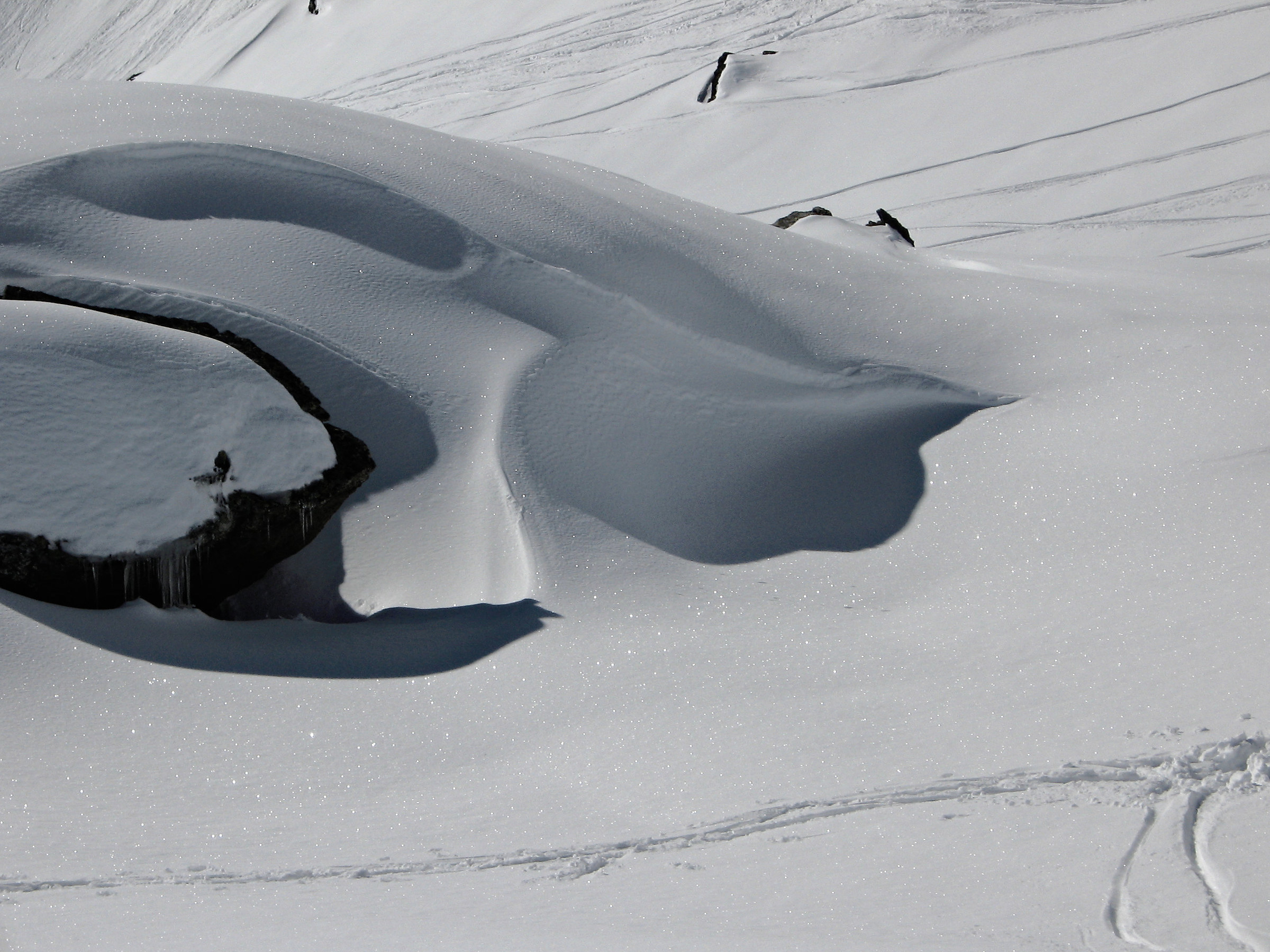 wind and sun sculpted