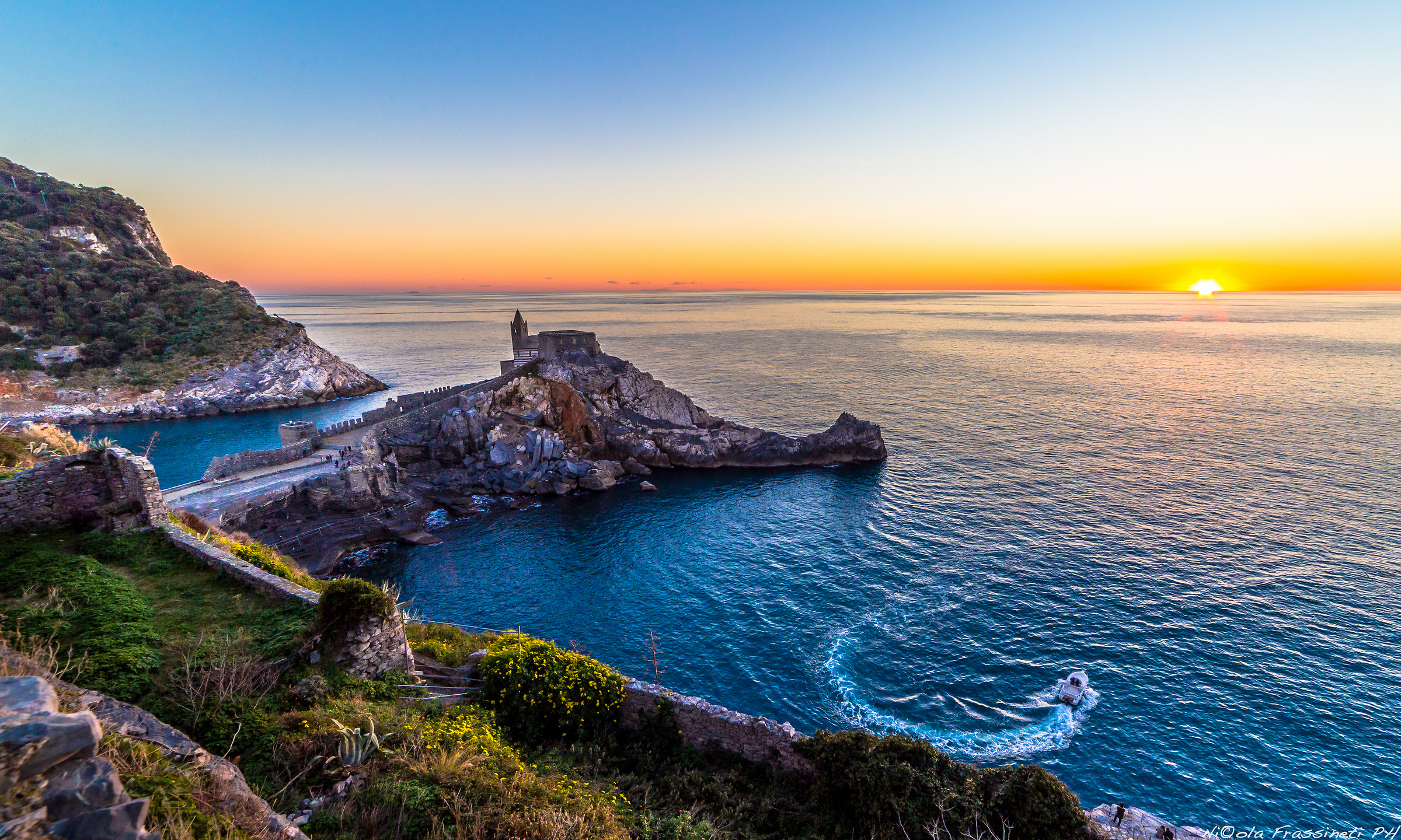 Sunset in Portovenere