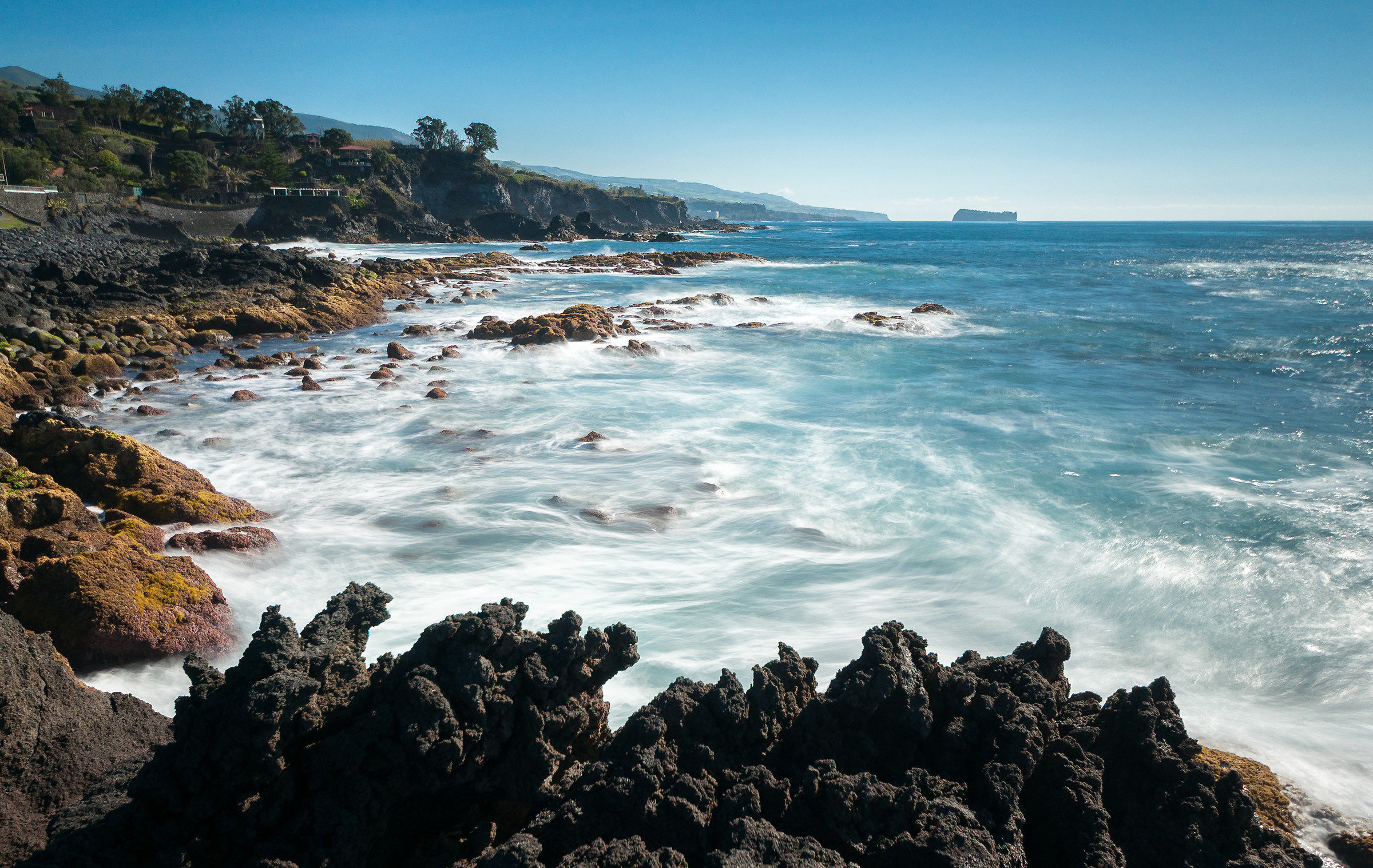 Praia de Caloura, Sao Miguel, Azores