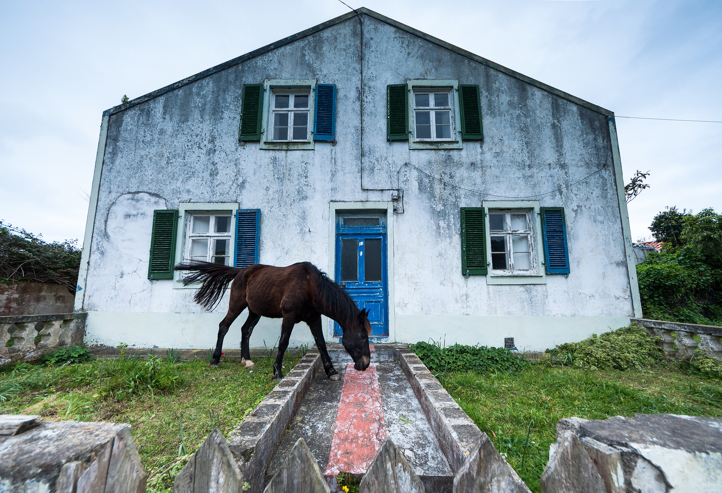 Walking through Joao Bom, Sao Miguel, Azores