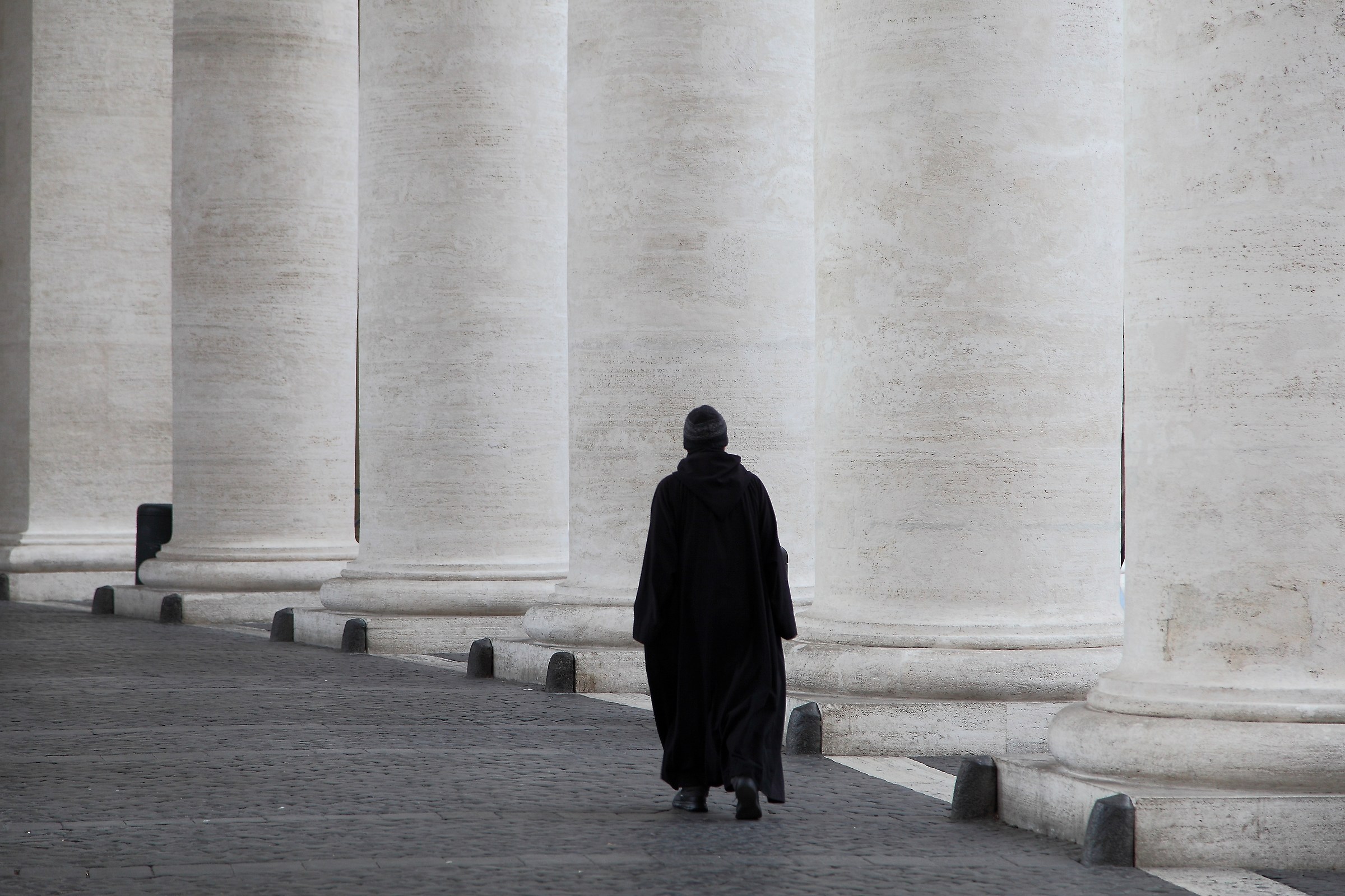 Il colonnato di S. Pietro