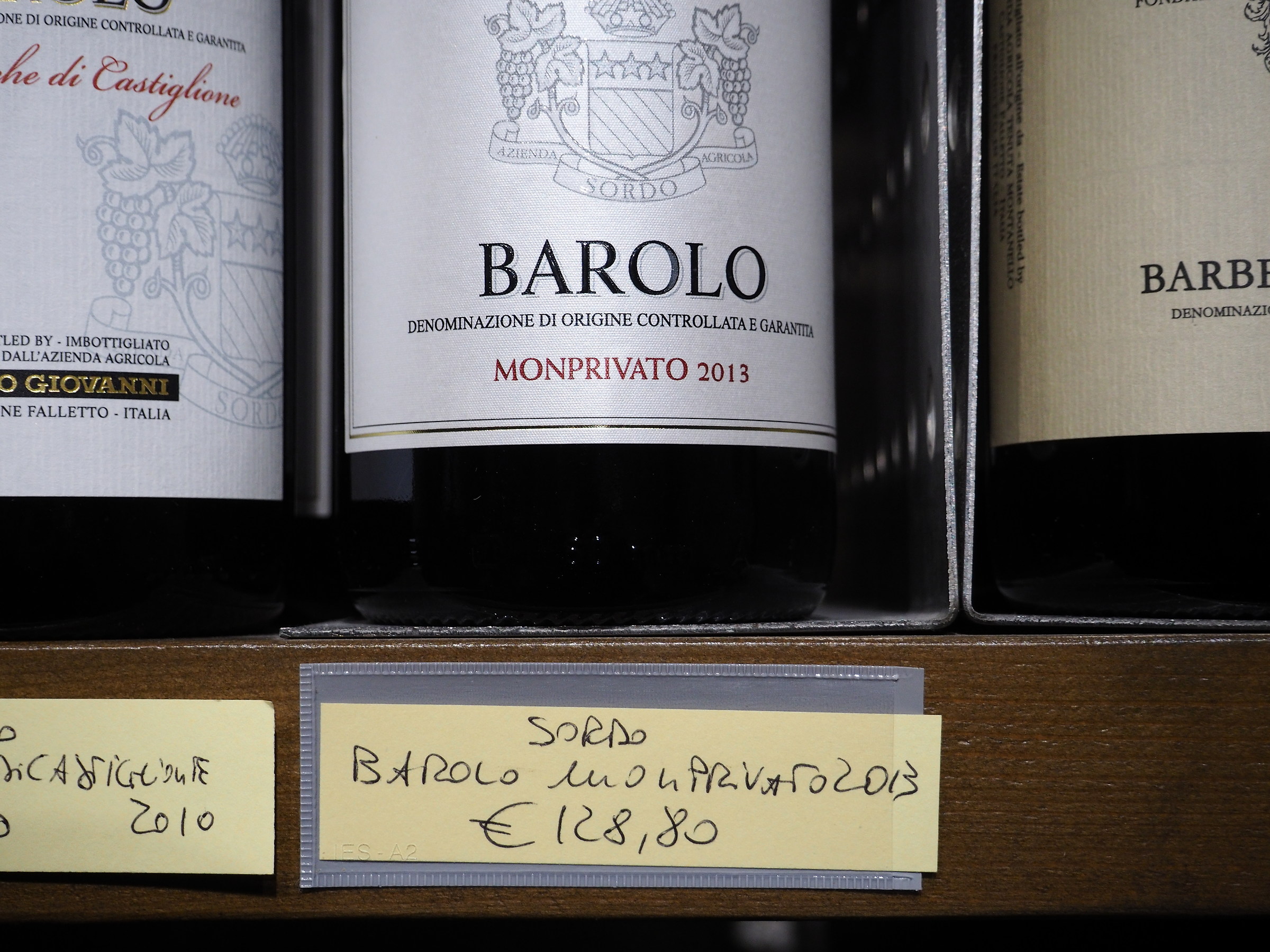 Barolo "Monprivato" the Deaf