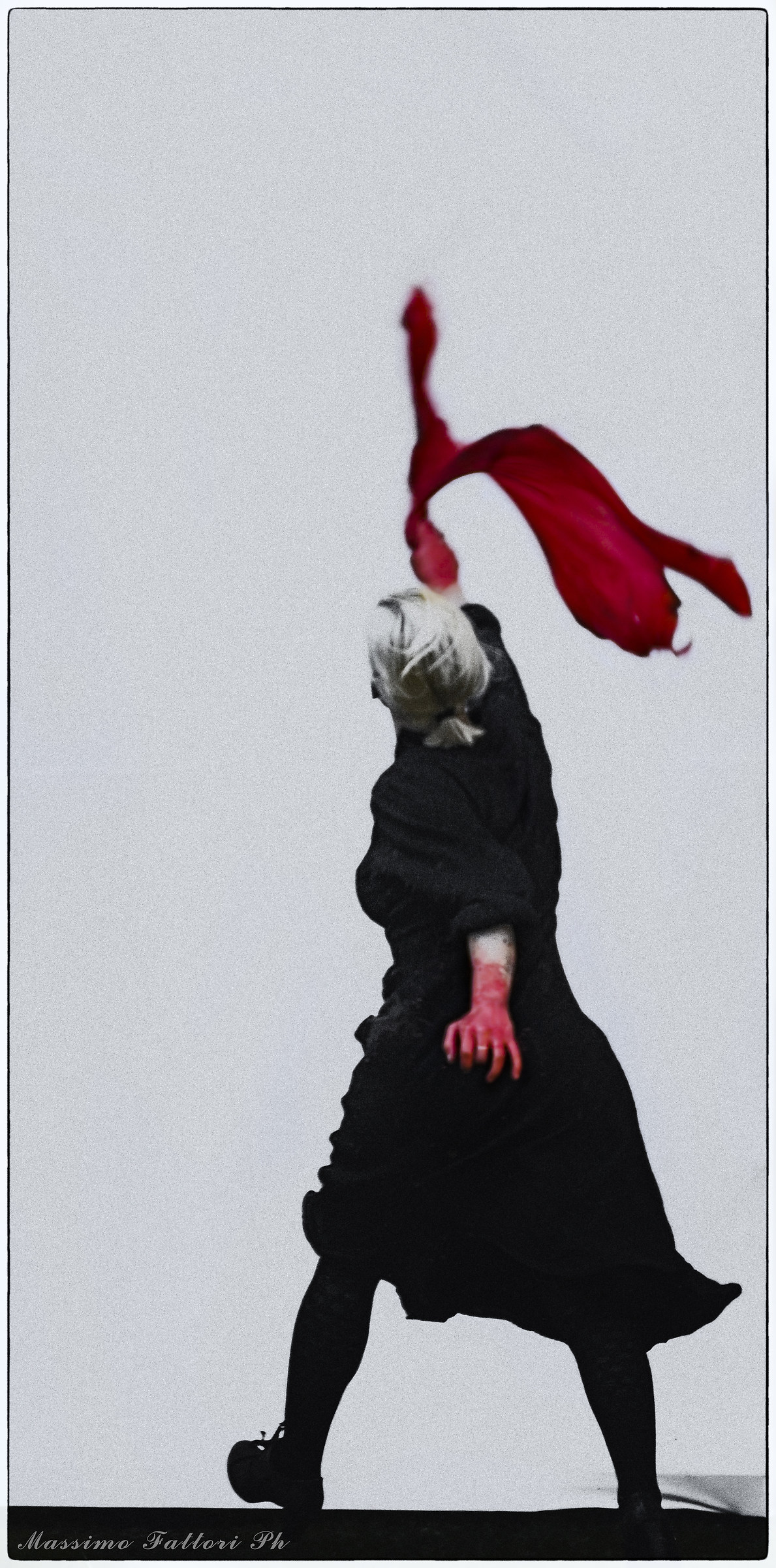 a gesture of defiance