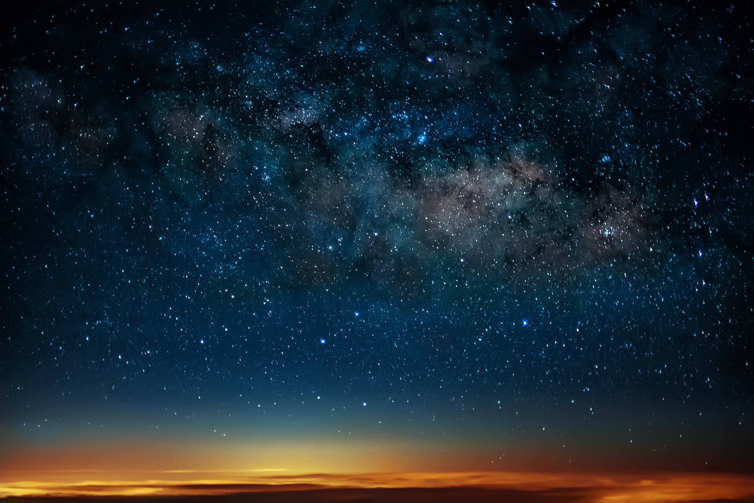 Arriving at the edge of the night