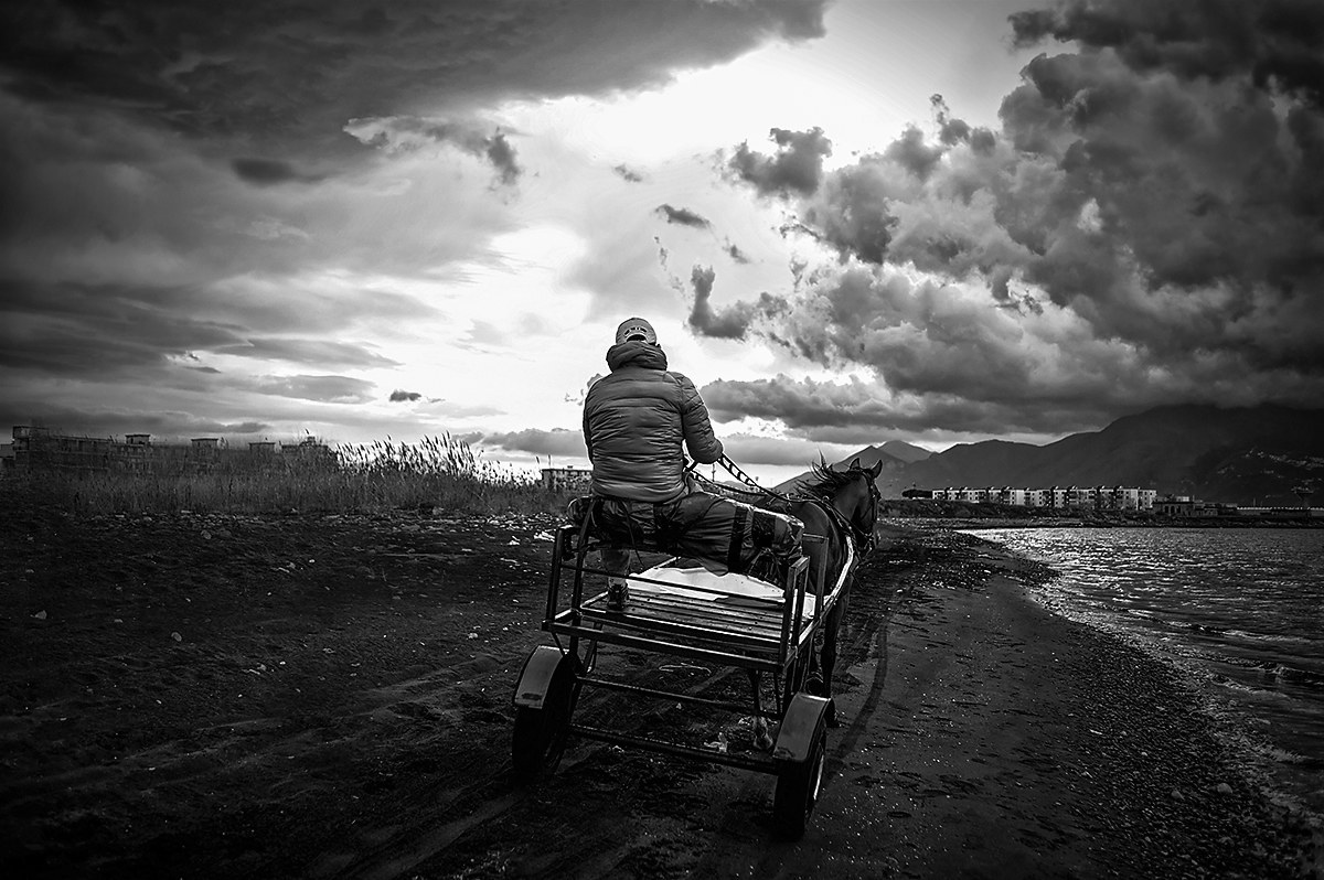 Al trotto sulla spiaggia