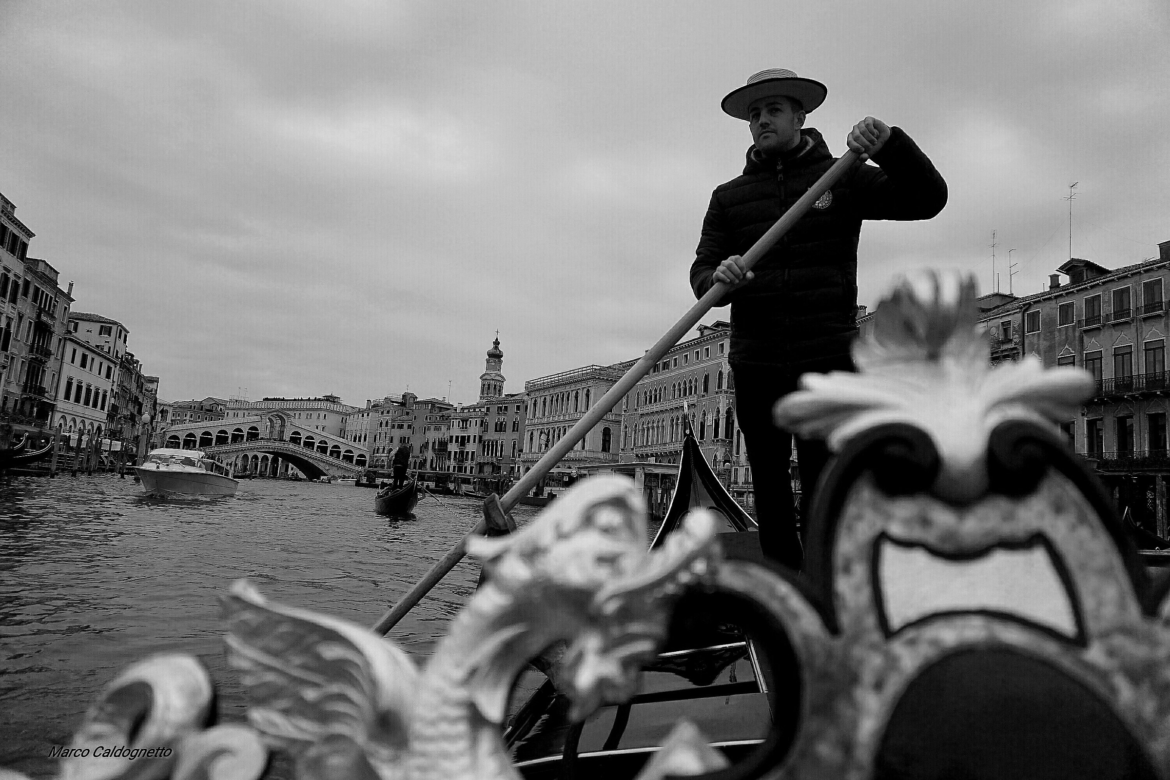 View of the Rialto Bridge