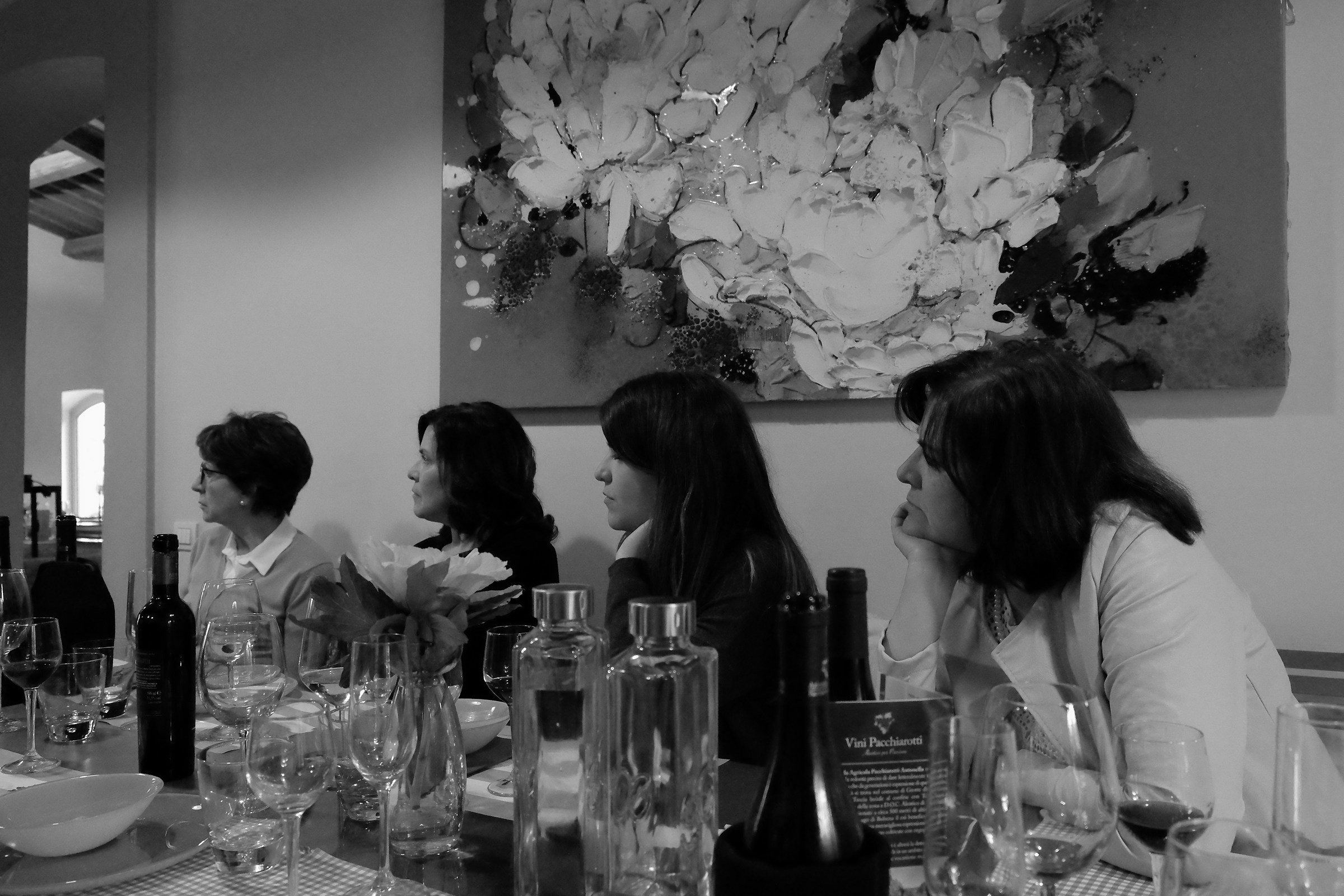 Listening to the diner