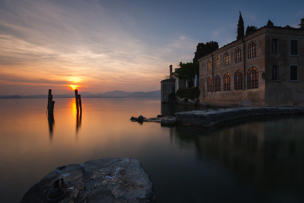 Tramonto a San Vigilio ...