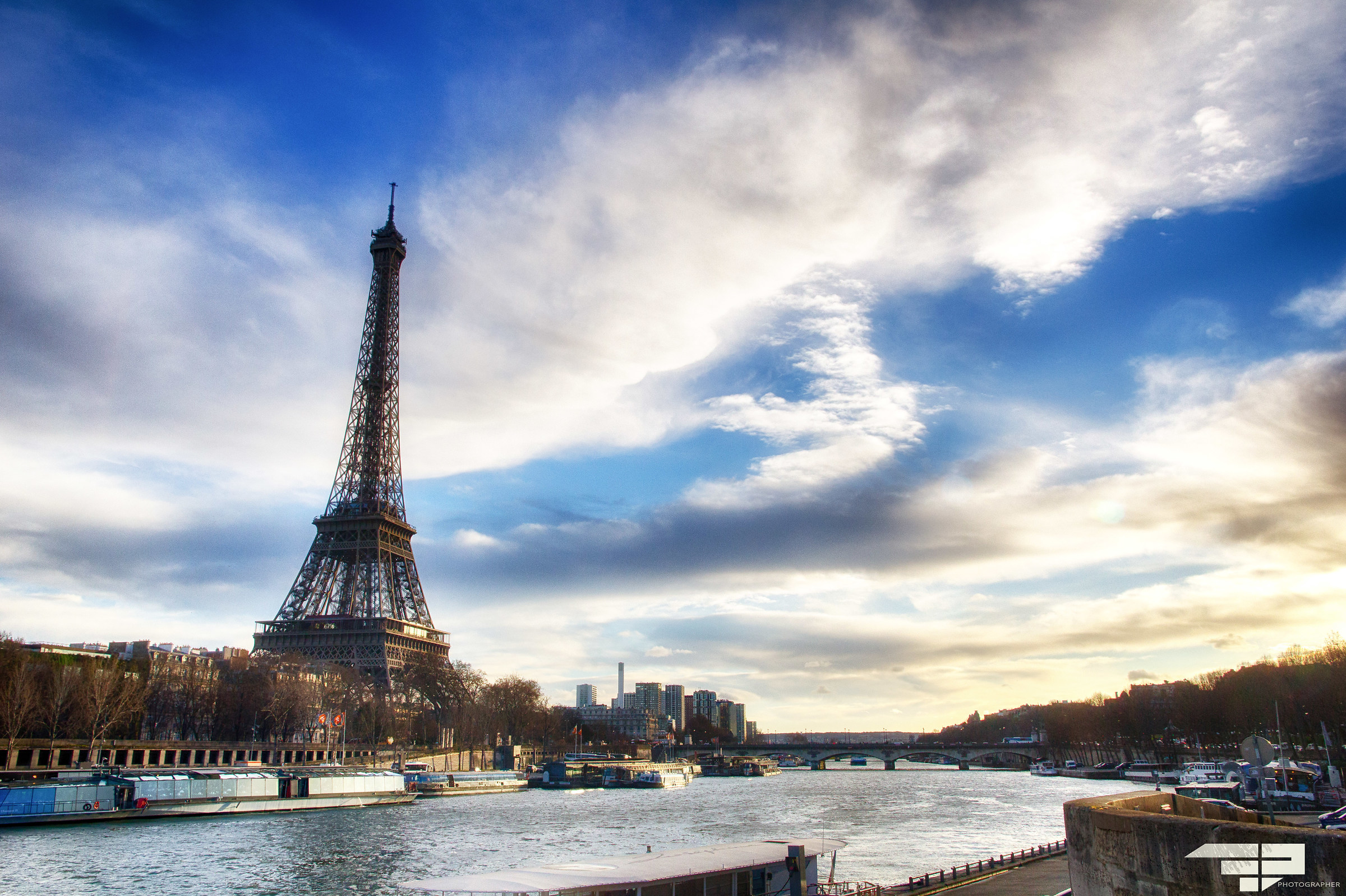 Tour Eiffel vista da Passerelle Debilly