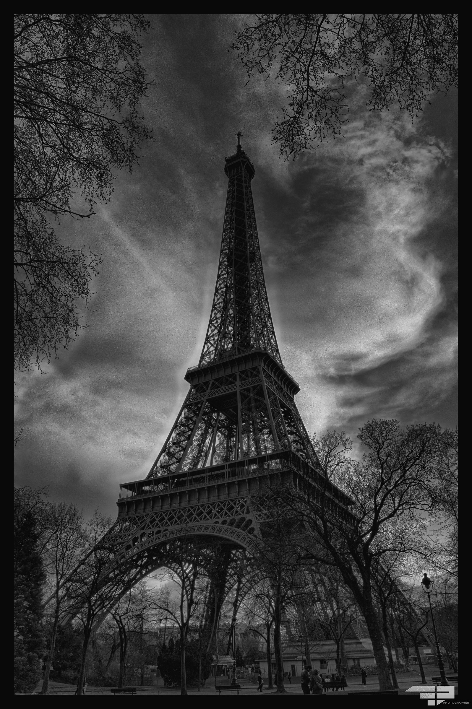 Tour Eiffel in B/N