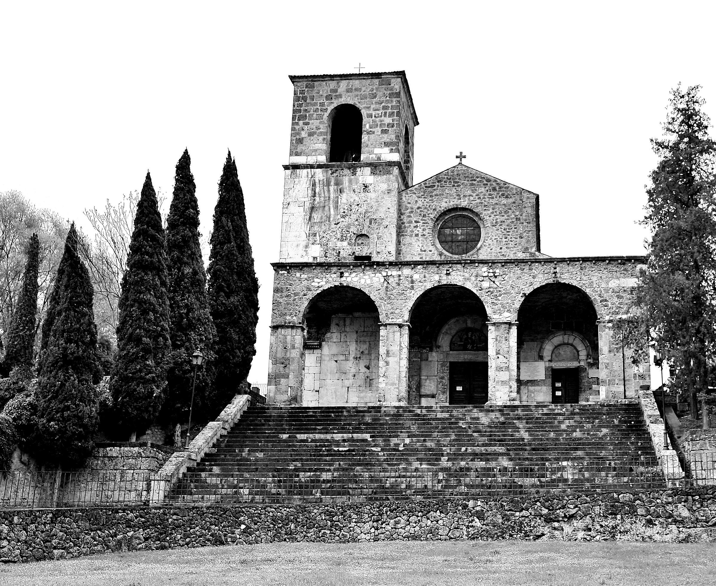 S.Maria della Libera-Aquino. Dopo il temporale