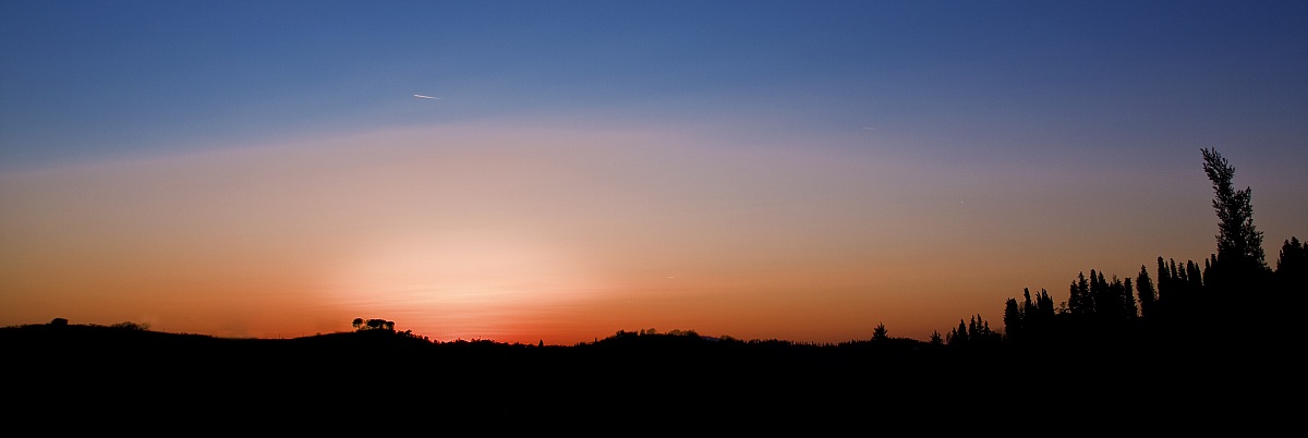 sunset on Martignana
