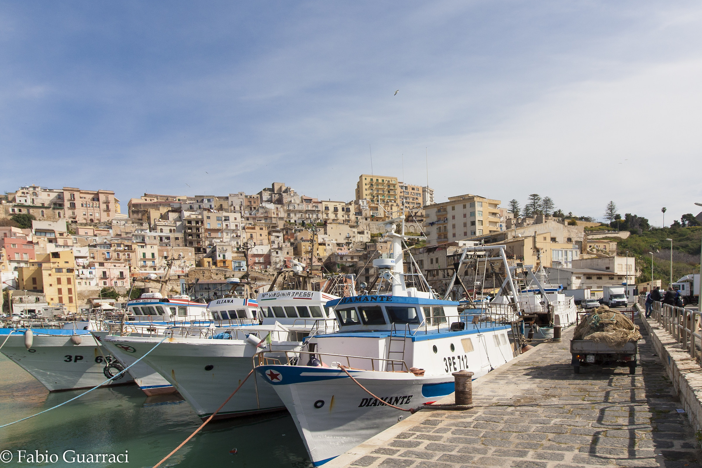 Sciacca, veduta portuale.