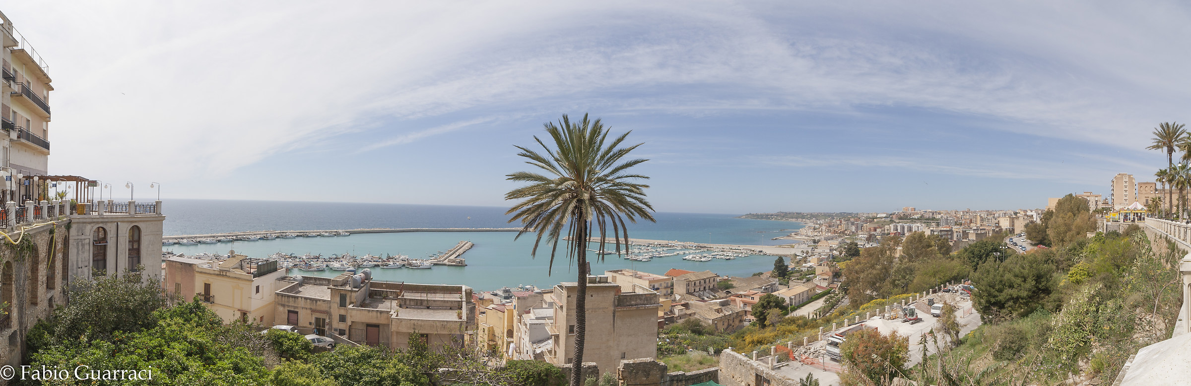 Sciacca, panorama from Piazza Angelo Scandaliato.
